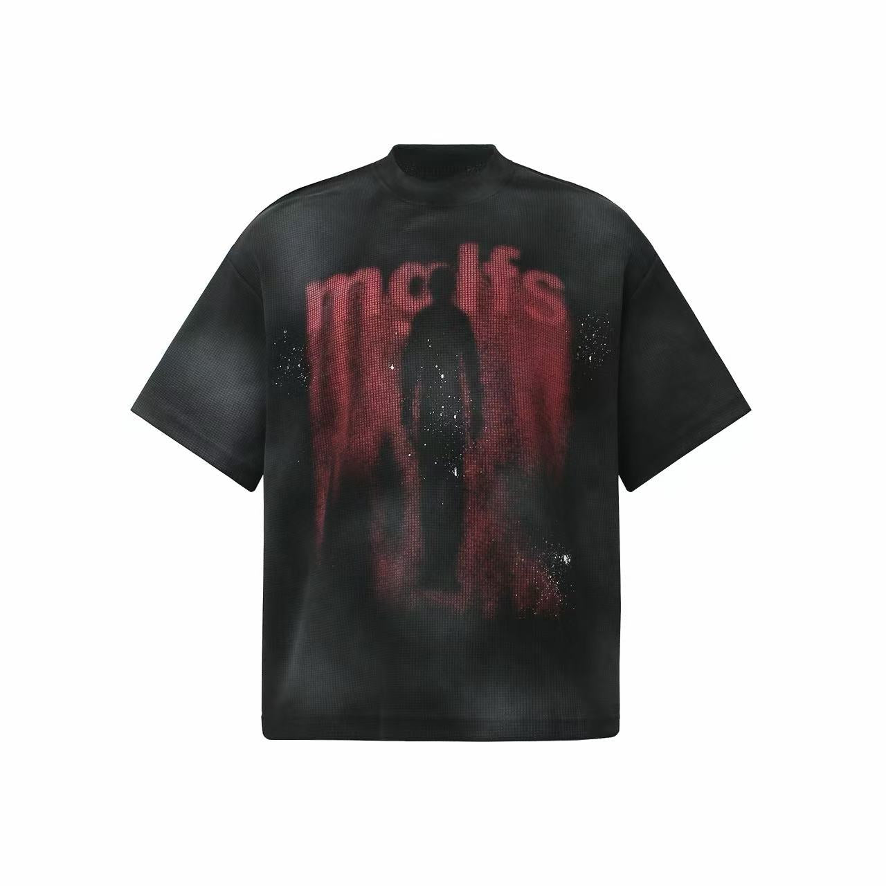 Omirad Shadow Figure Washed Tee | Oversized Streetwear
