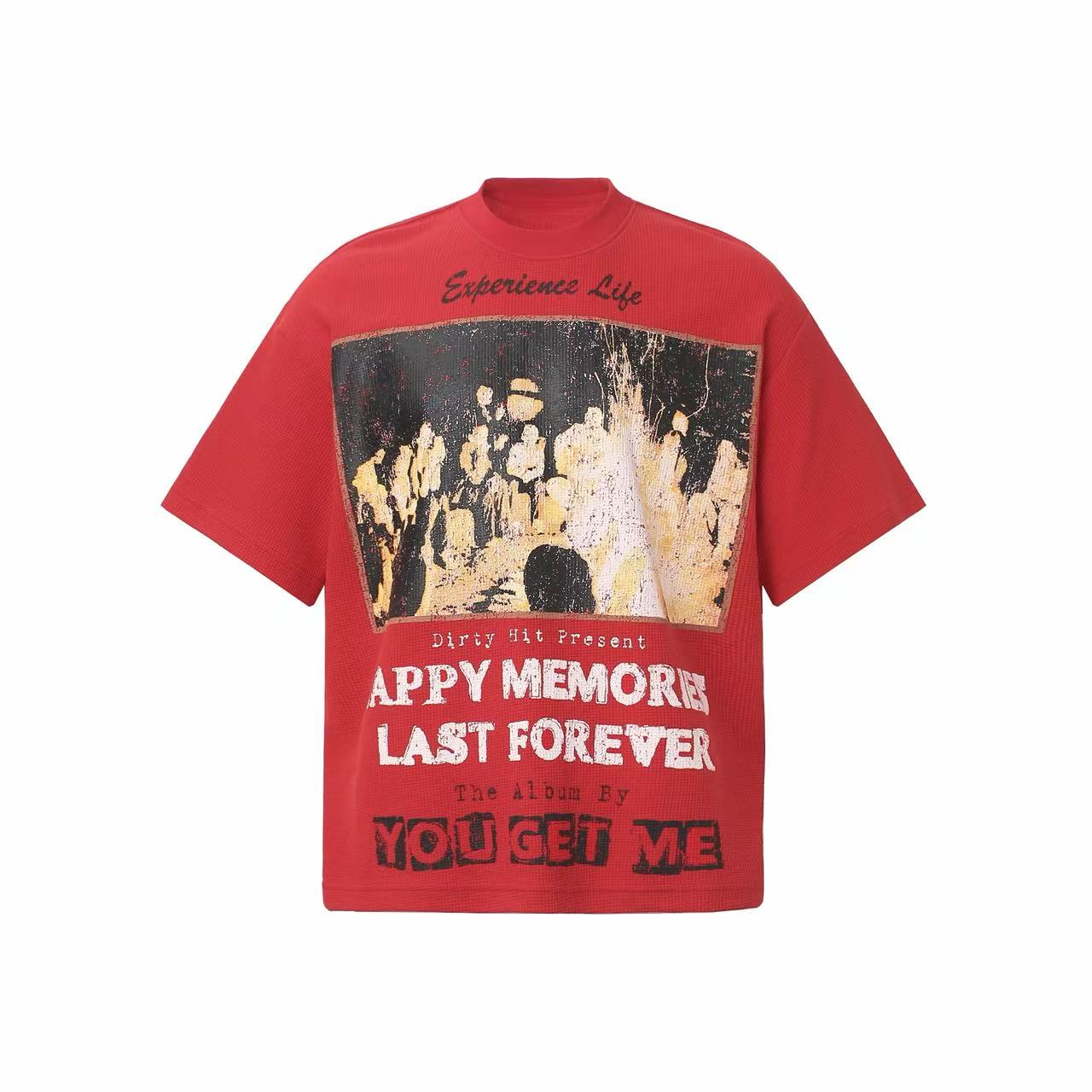 Omirad Happy Memories Oversized Graphic Tee | Punk Streetwear