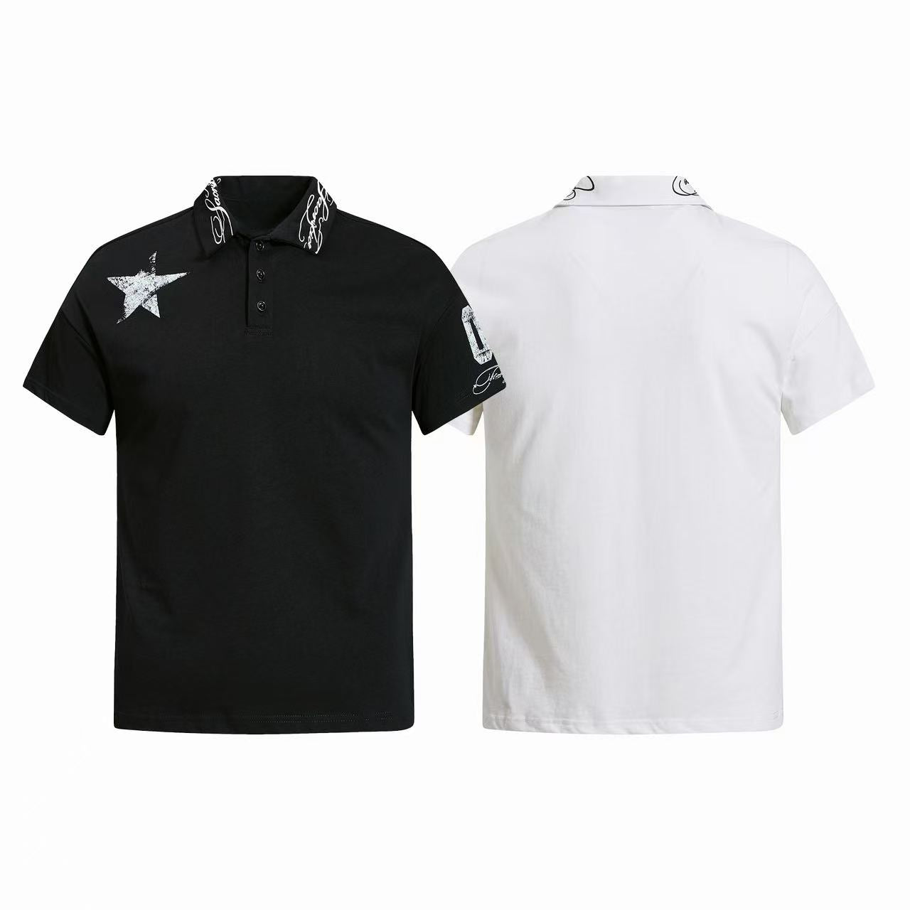 Omirad Signature Star Polo Tee | Streetwear Cotton Polo
