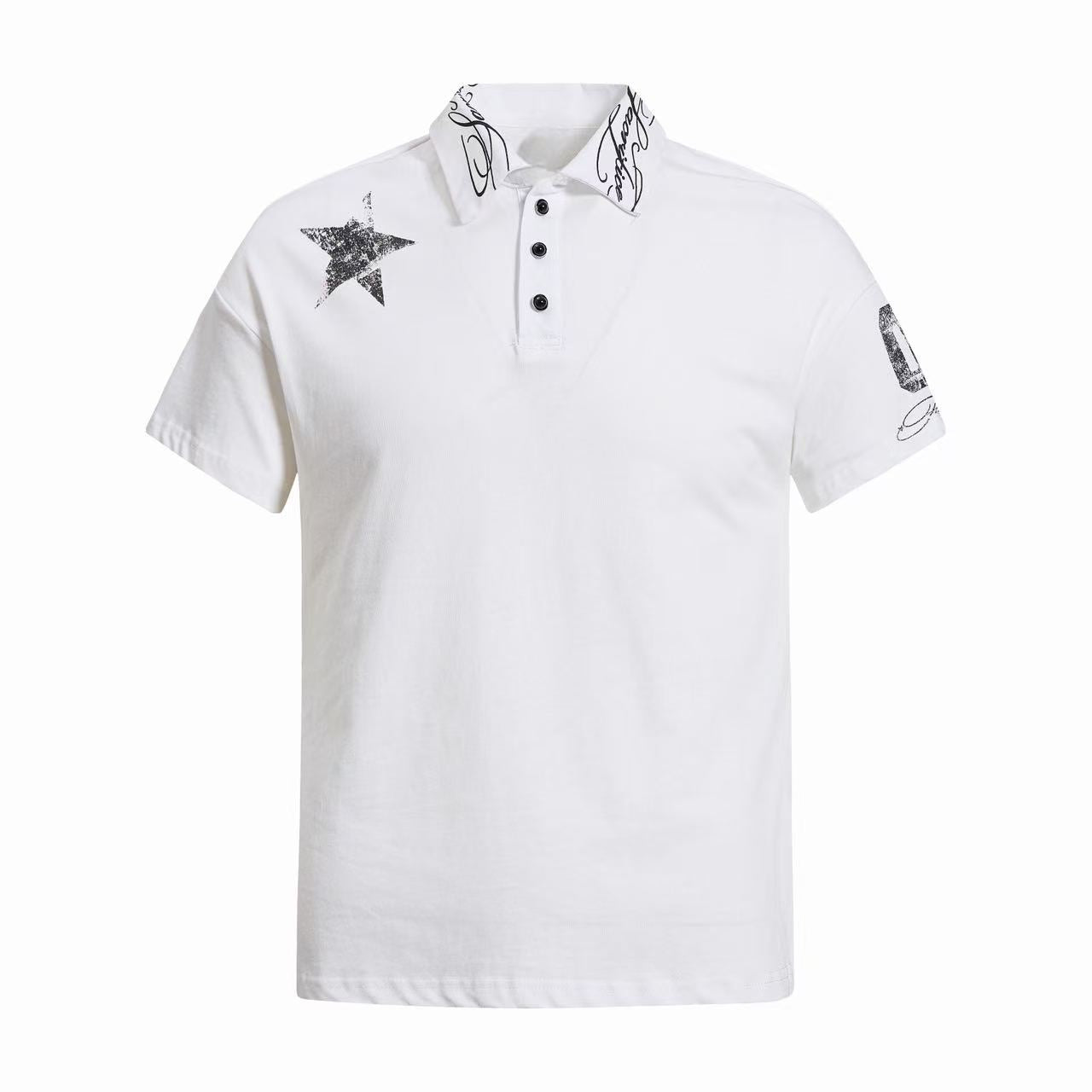 Omirad Signature Star Polo Tee | Streetwear Cotton Polo