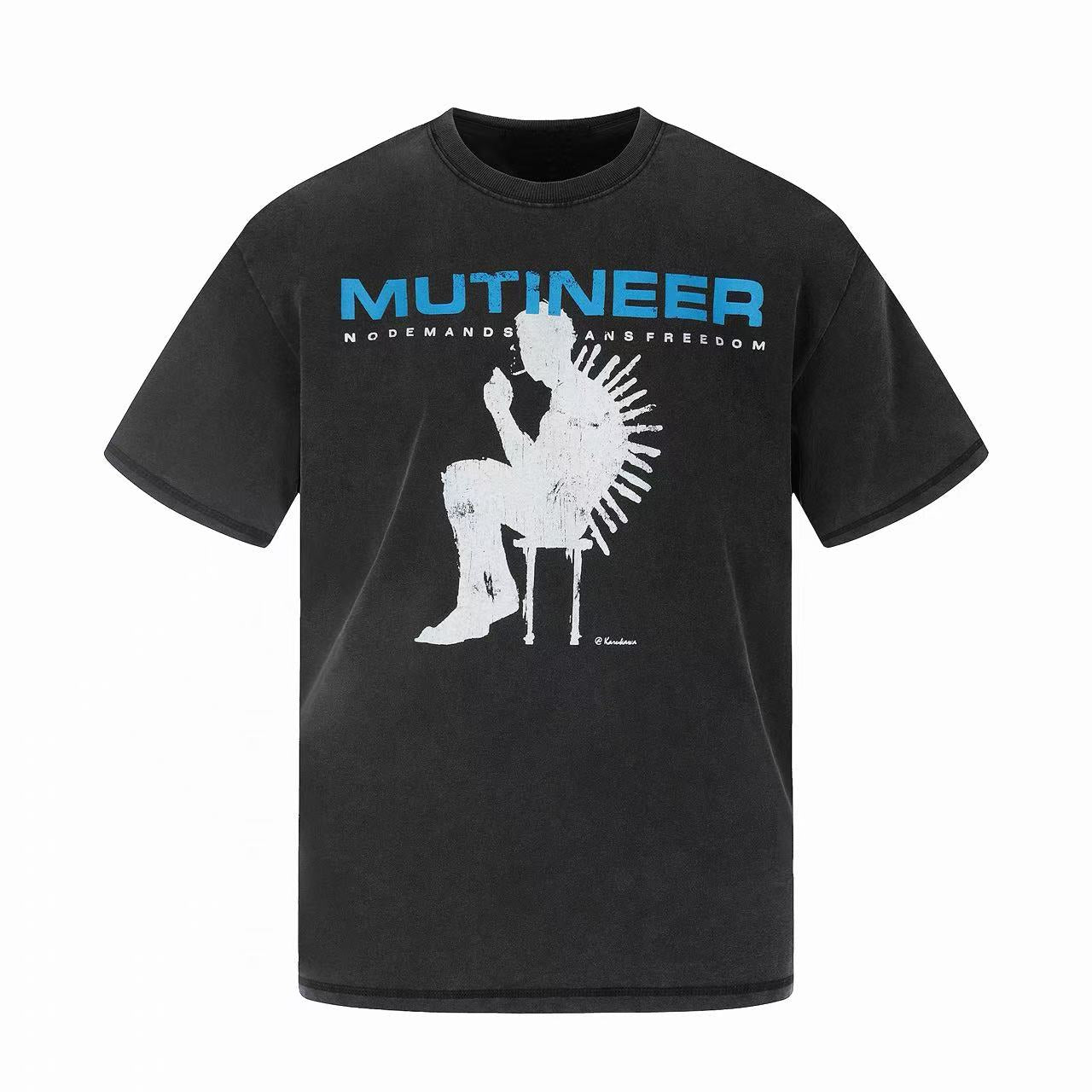 Omirad Mutineer Graphic Tee | Vintage Washed Streetwear