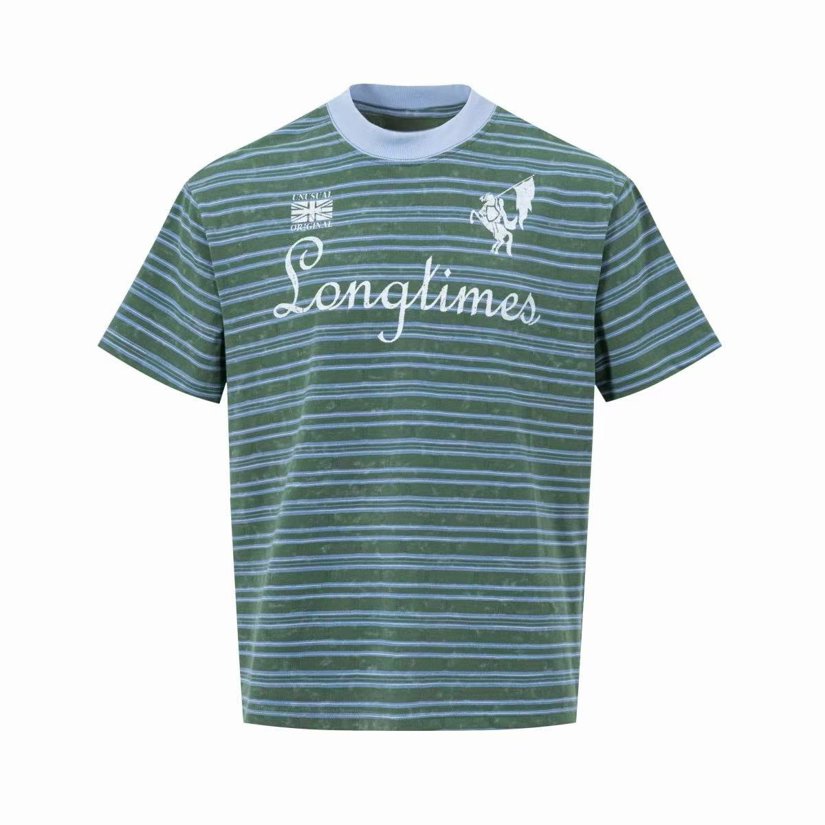 Vintage Striped Ringer T-Shirt | Retro Sport Streetwear Tee