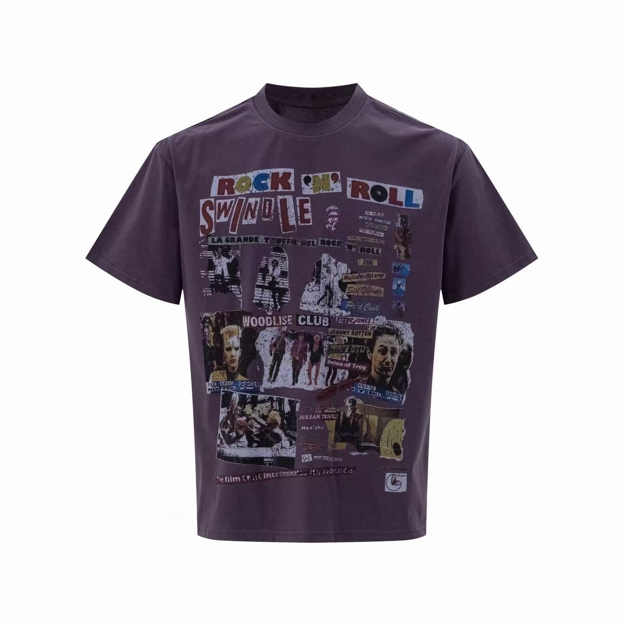 Rock 'N' Roll Swindle Collage Graphic Tee | Retro Streetwear