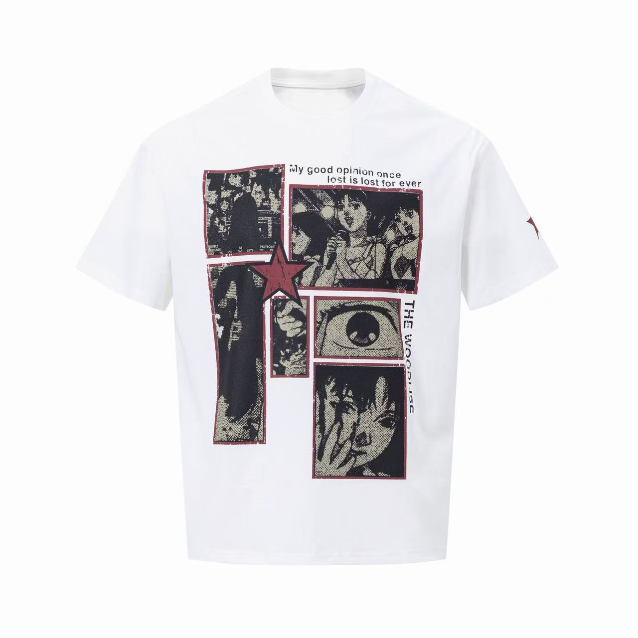 Omirad Vintage Panel Graphic Tee | Dark Streetwear T-Shirt