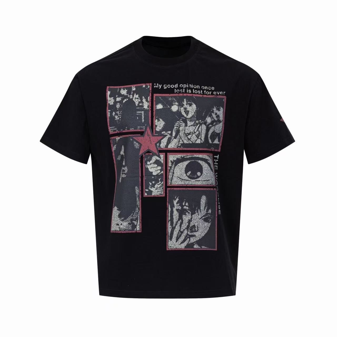 Omirad Vintage Panel Graphic Tee | Dark Streetwear T-Shirt