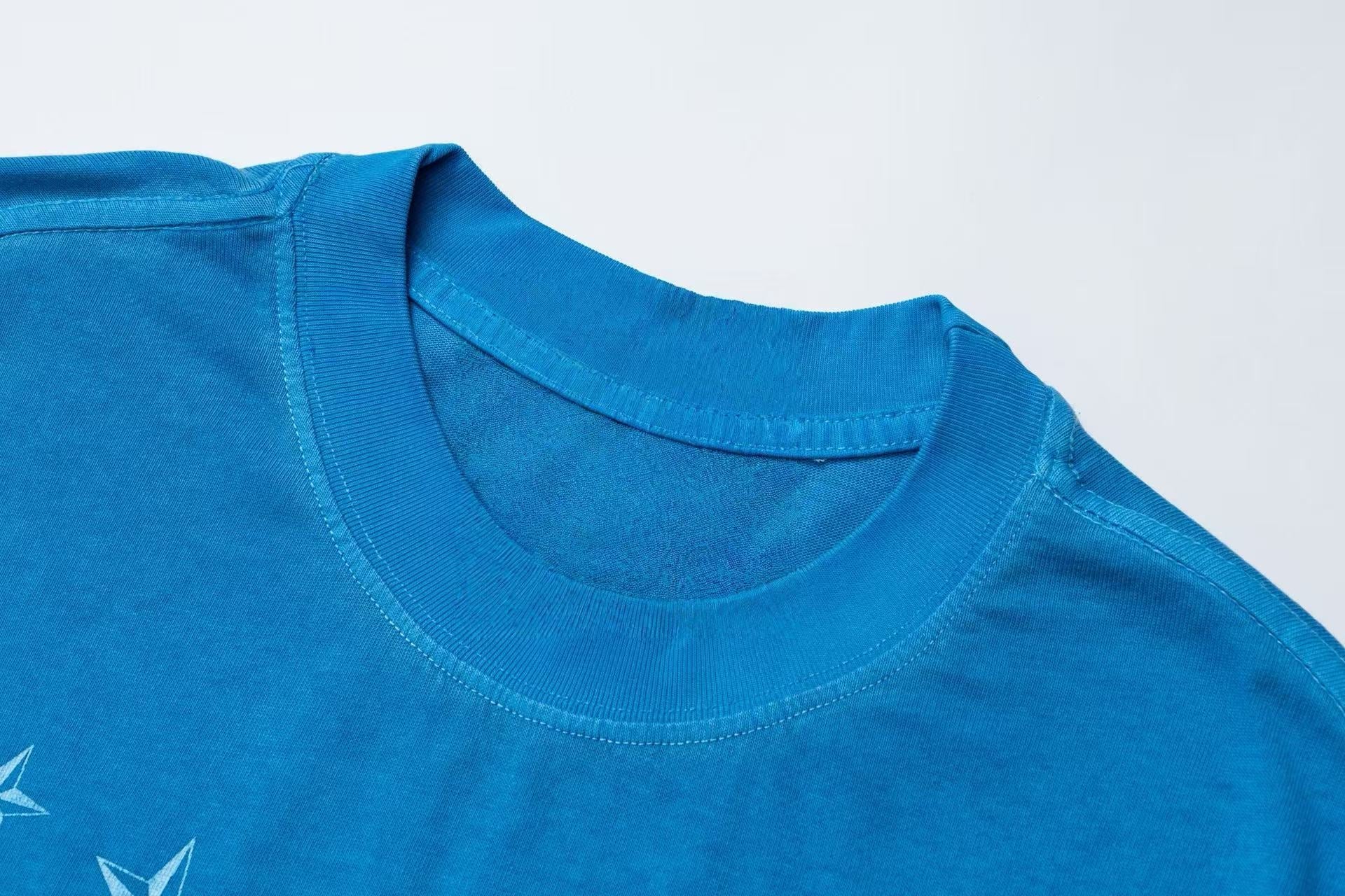 Omirad Minimal Star Tee | Oversized Vintage Wash Cotton T-Shirt