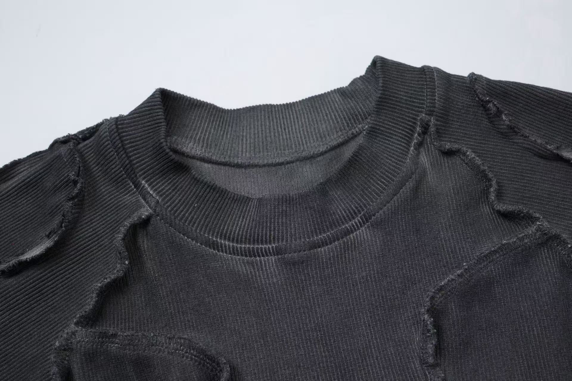 Omirad Raw Seam Compression Tee | Deconstructed Streetwear