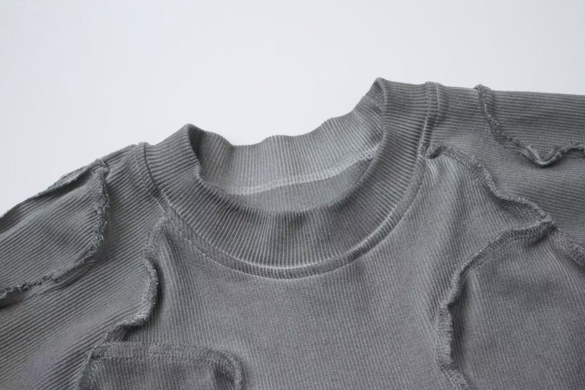 Omirad Raw Seam Compression Tee | Deconstructed Streetwear