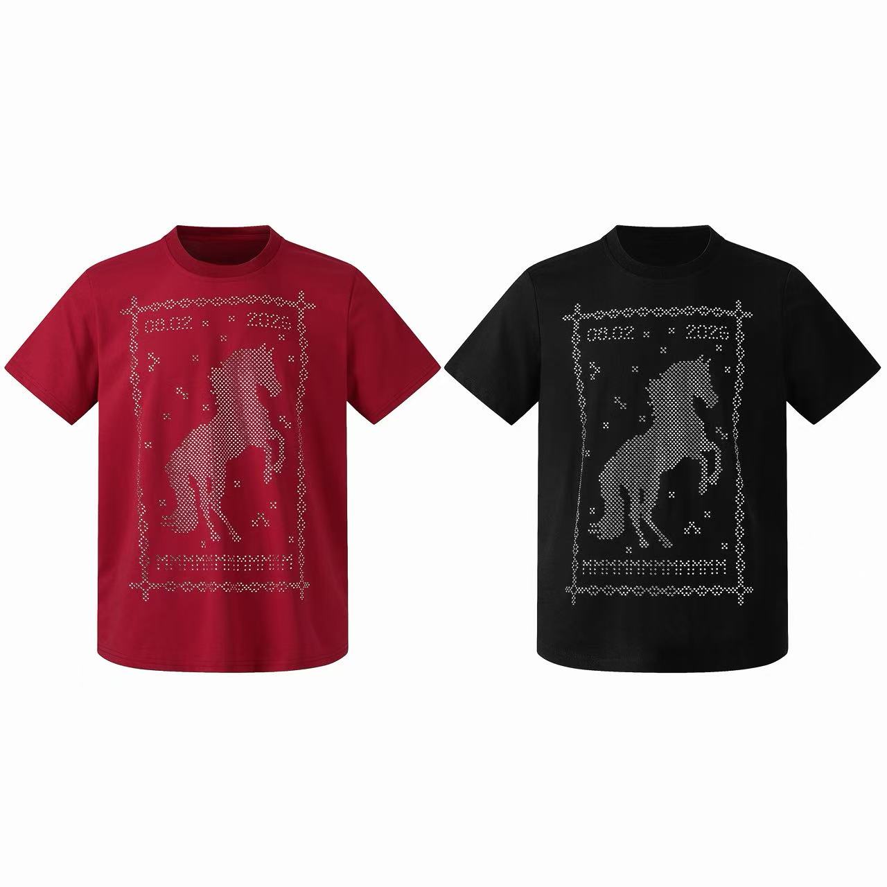 Rhinestone Horse Graphic T-Shirt | Western Streetwear Tee