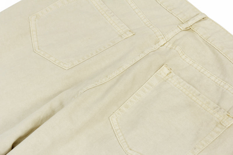 Omirad Cargo Wide Leg Pants | Washed Cotton Streetwear