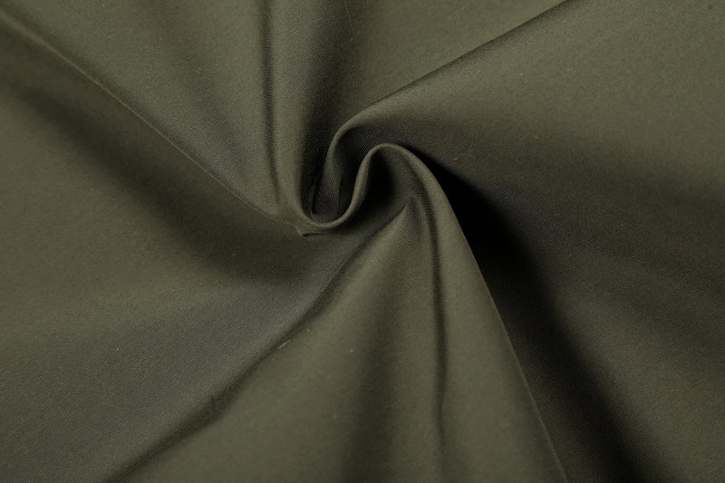 Detachable Faux Fur Scarf Bomber Jacket | Olive & Black