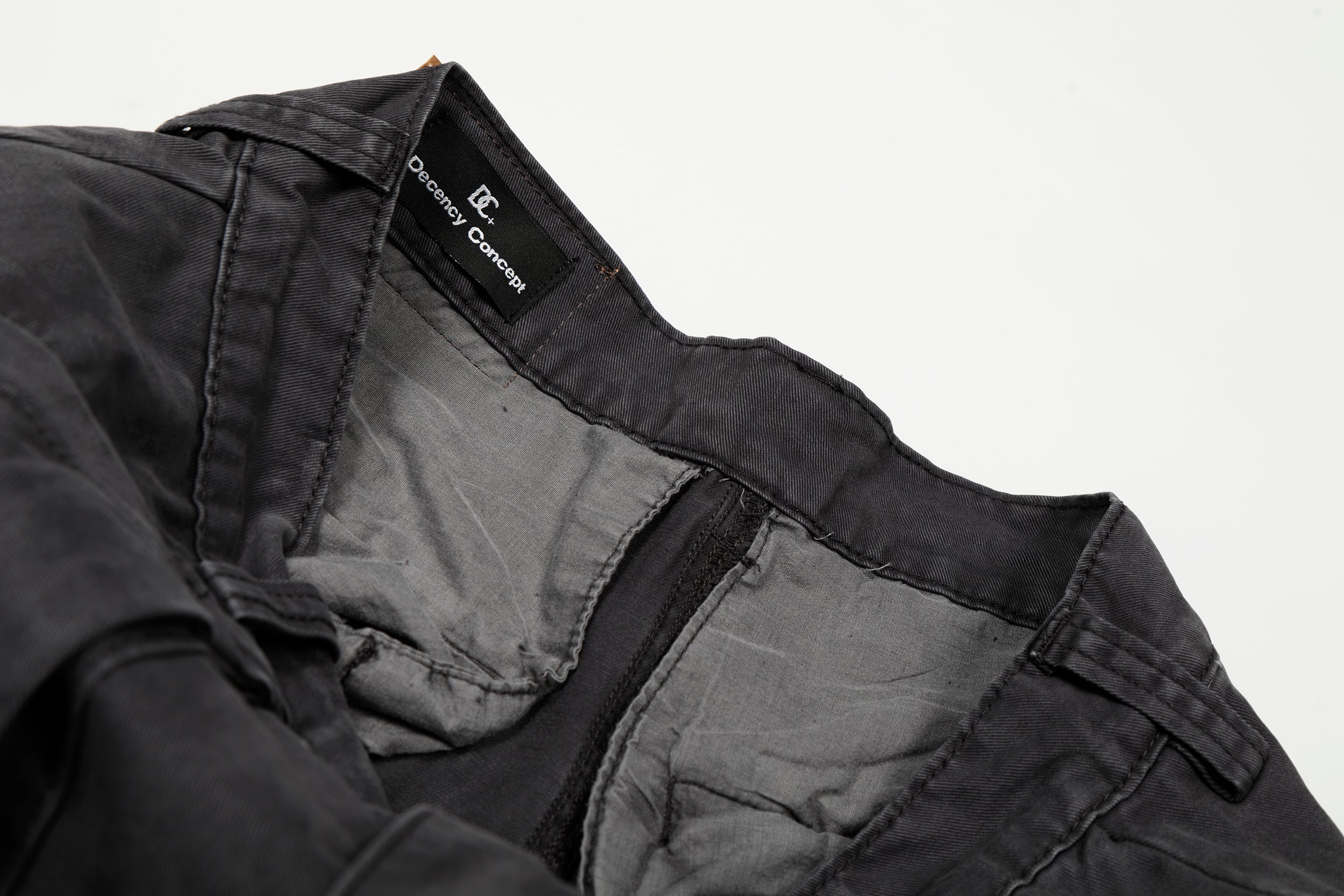 Heavy Cargo Pocket Wide-Leg Pants | Washed Cotton Streetwear