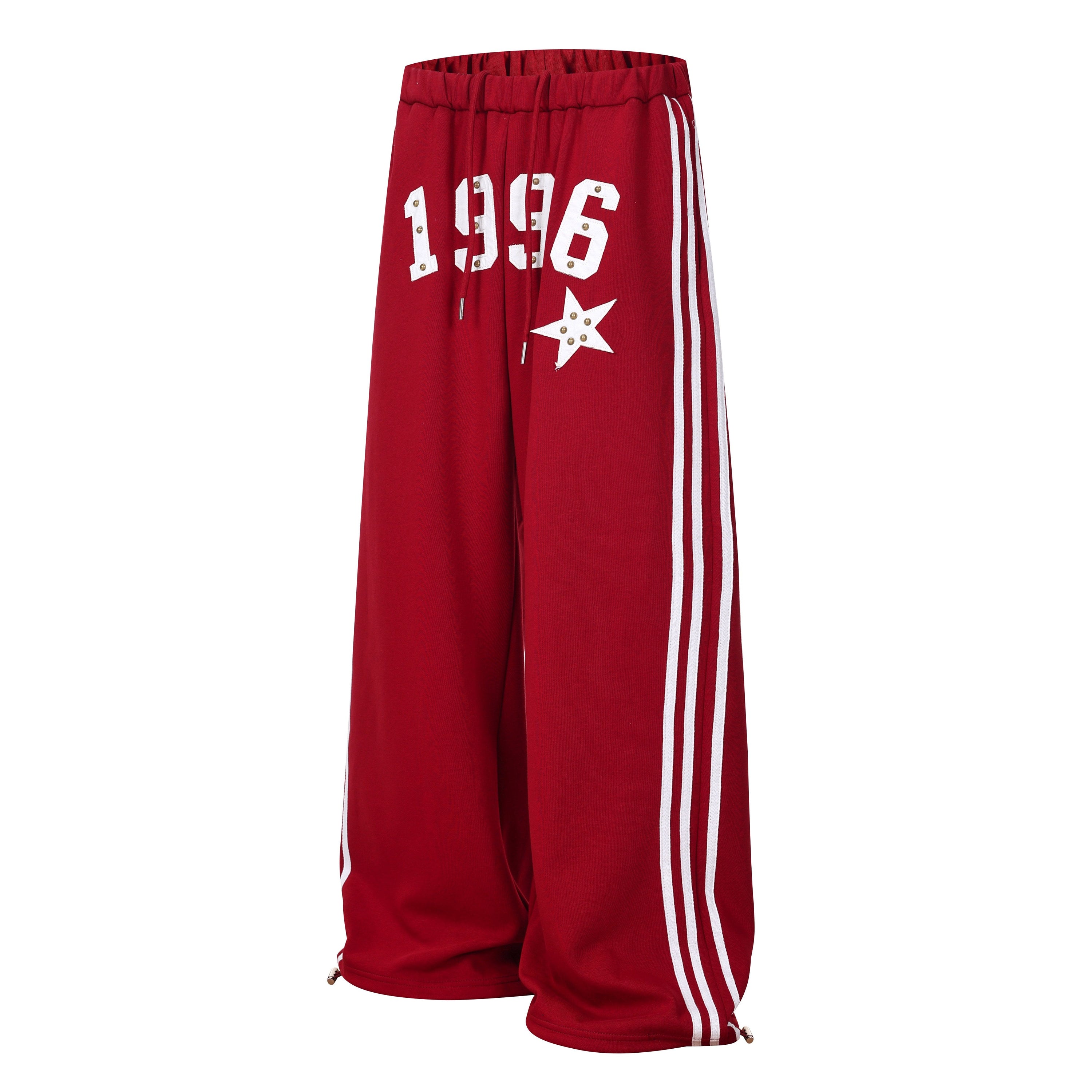 Omirad 1996 Varsity Track Pants | Retro Wide-Leg Streetwear
