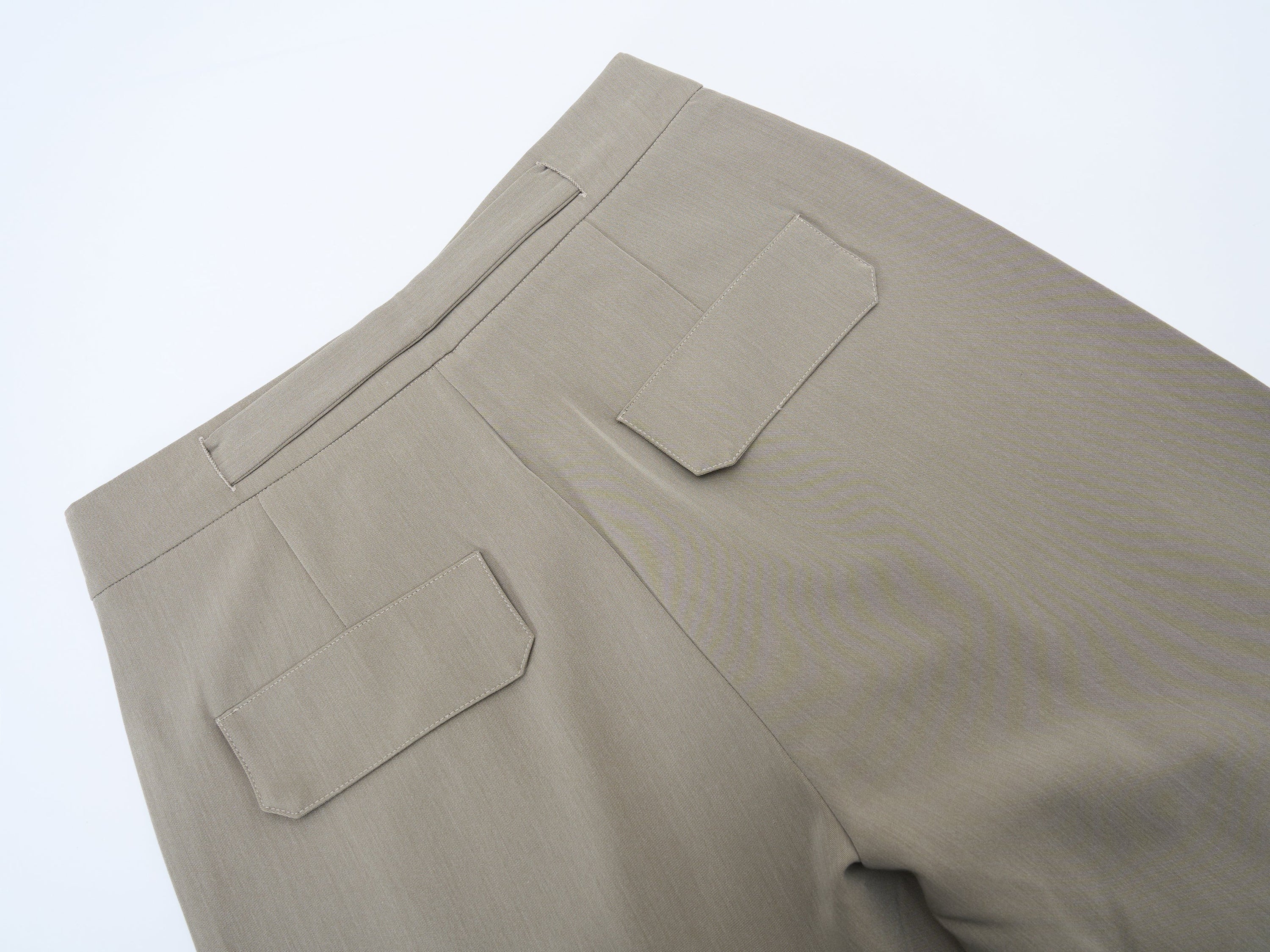 Buckle-Wrap Wide-Leg Trousers | Tailored Street Style