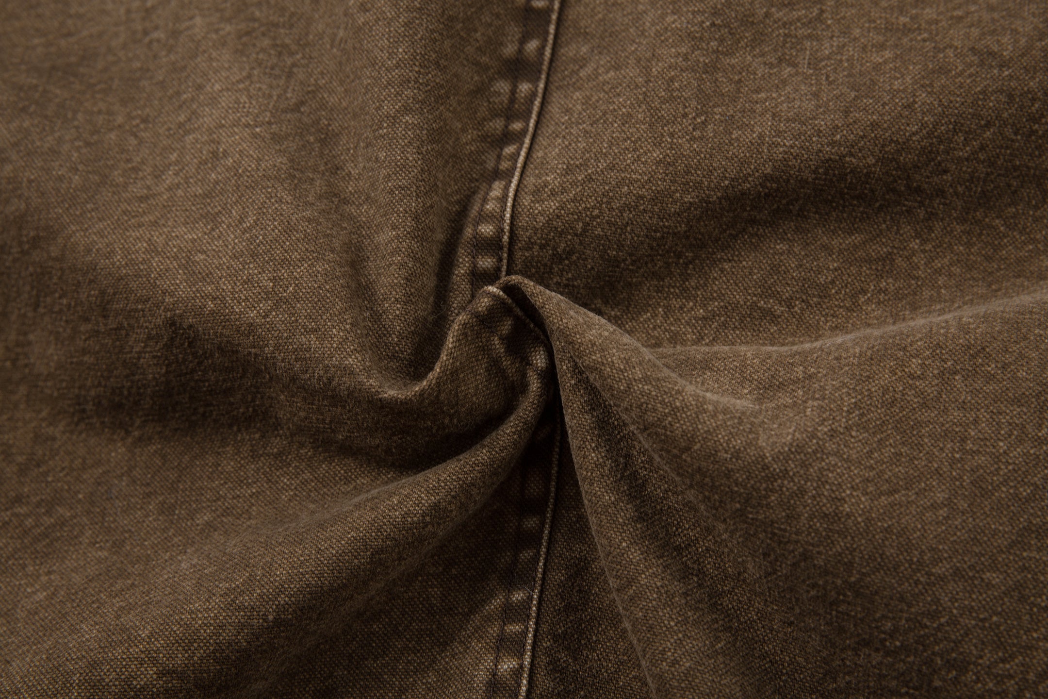 Fur-Lined Toggle Jacket | Vintage Washed Streetwear Coat