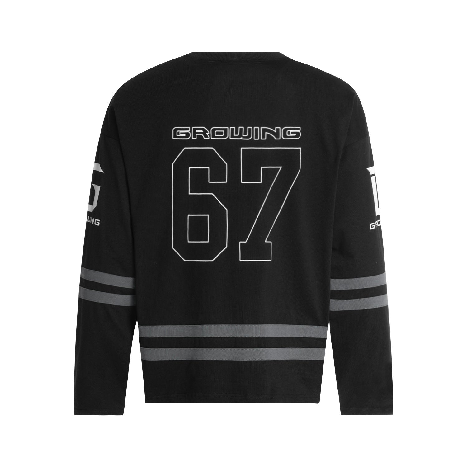 Omirad "67" Stripe Long-Sleeve Hockey Jersey | Streetwear