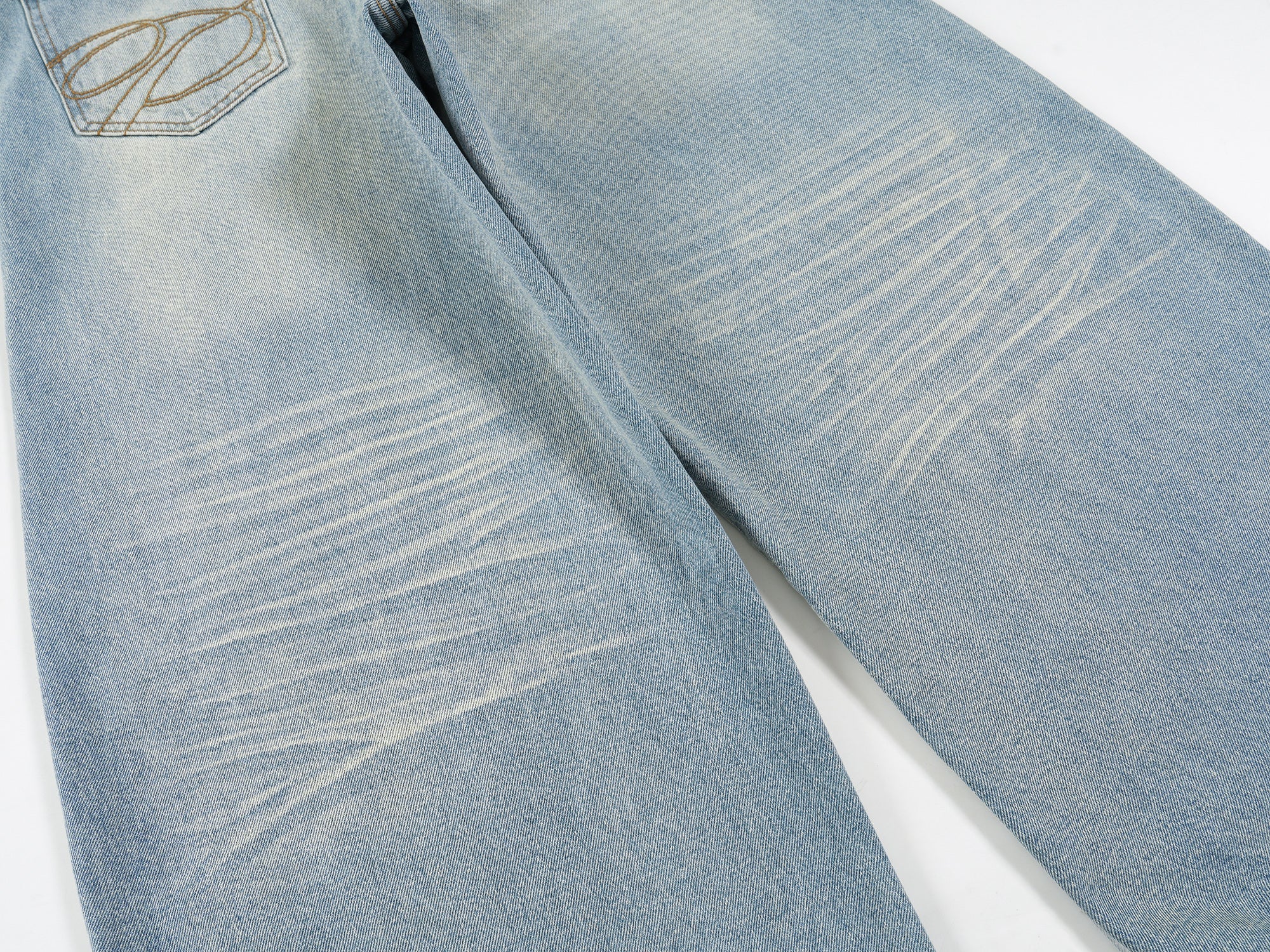 Omirad SP2 Retro Faded Balloon Jeans | Wide Leg Denim