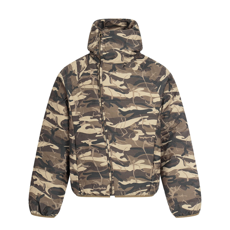 Omirad Camo Down Puffer Jacket | 70% White Duck Down