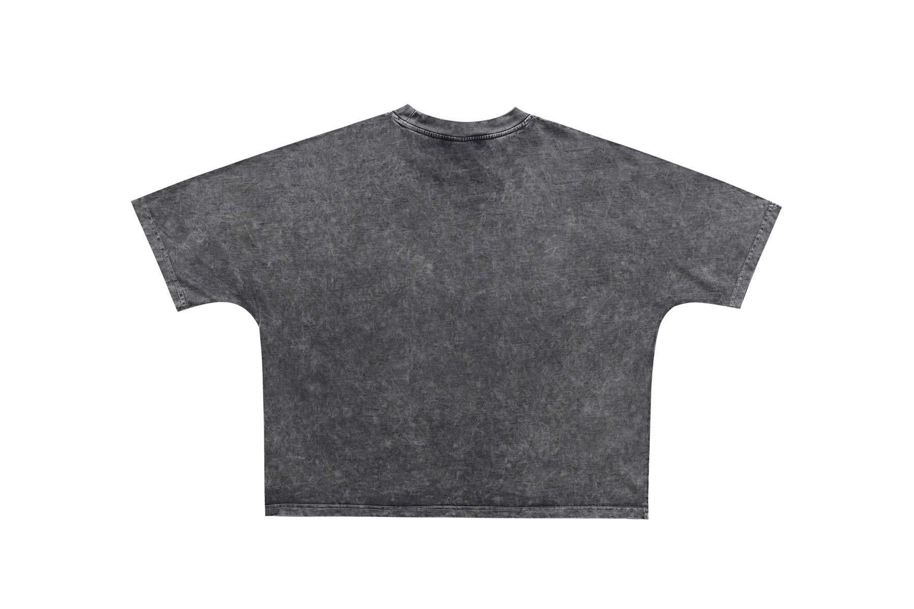Omirad Silent Wealth Vintage Washed Gothic Graphic T-Shirt