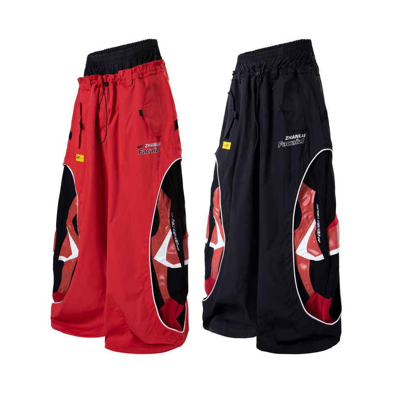 Omirad Tech Panel Wide-Leg Cargo Pants | Streetwear
