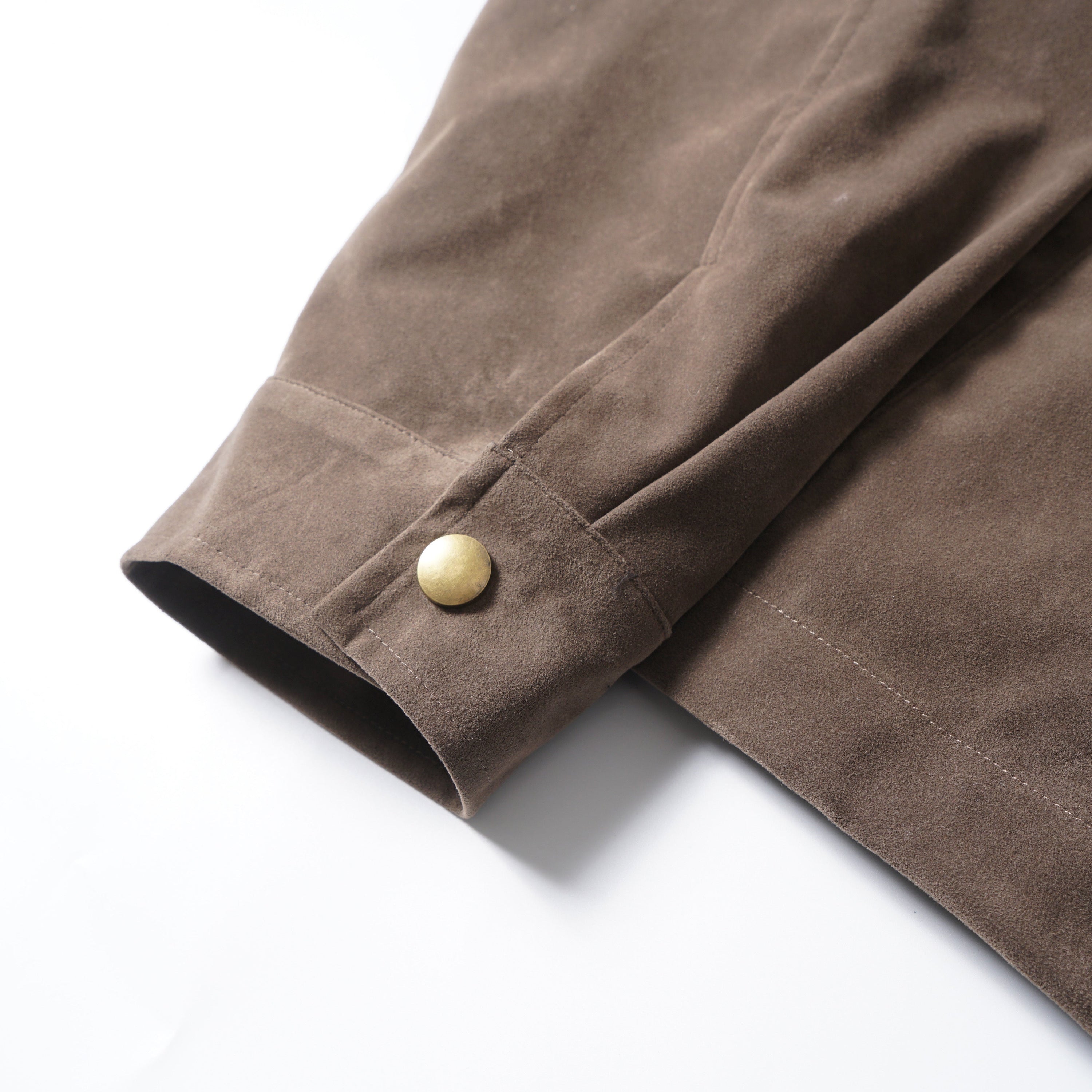 Omirad Vintage Toggle Zip Jacket | Washed Brown Workwear