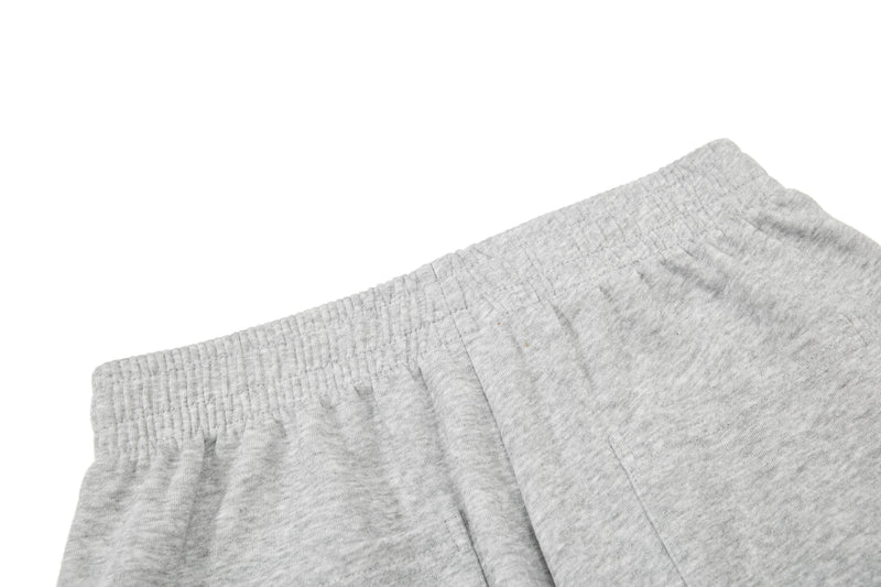 Gothic Cross Script Wide-Leg Sweatpants | Streetwear Joggers
