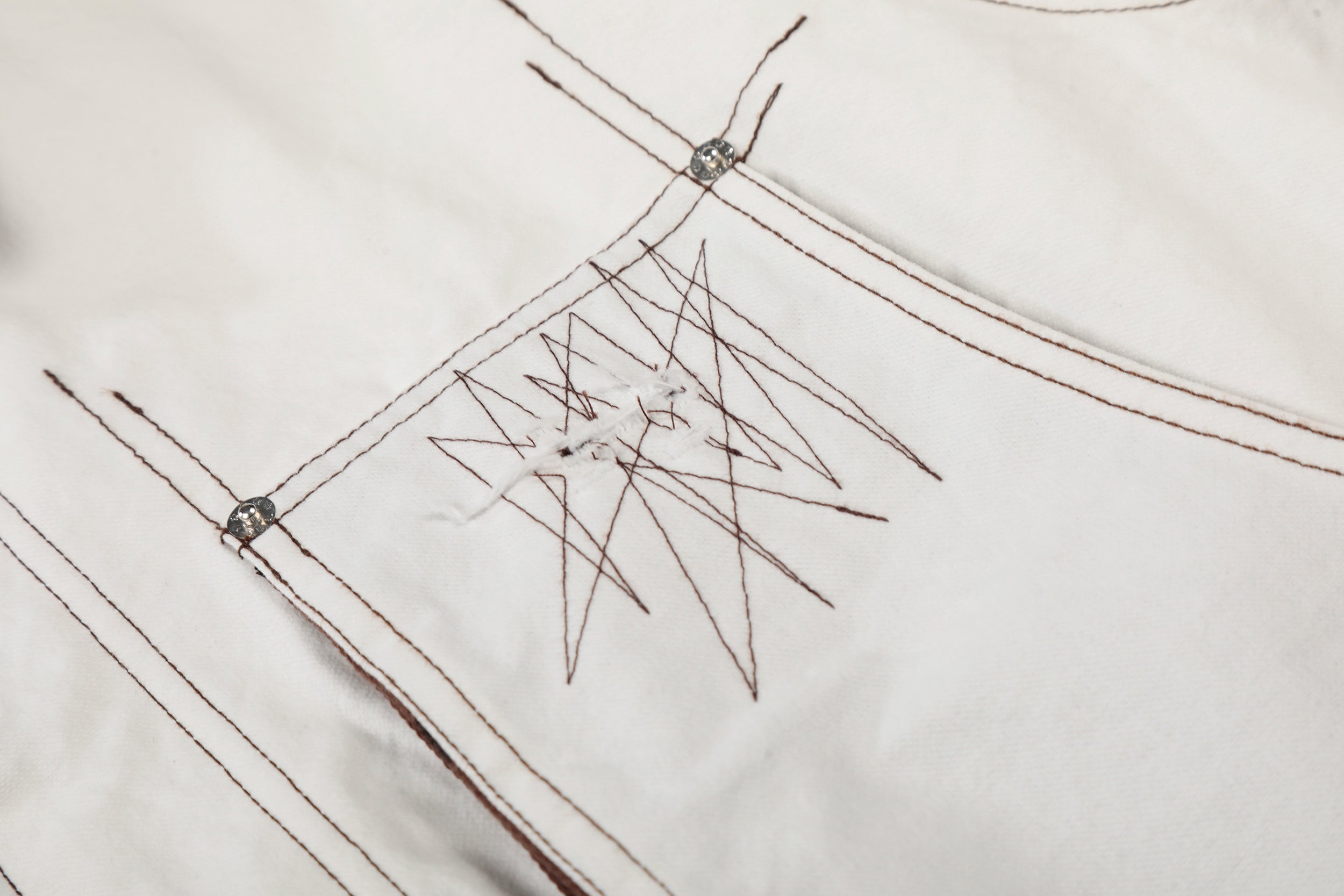 Omirad Sketch Detail Bomber Jacket | Contrast Collar Cotton