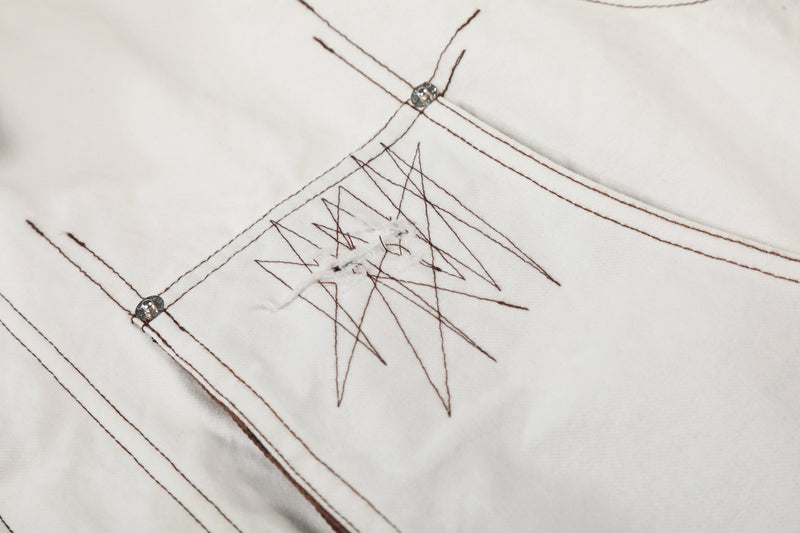 Omirad Sketch Detail Bomber Jacket | Contrast Collar Cotton