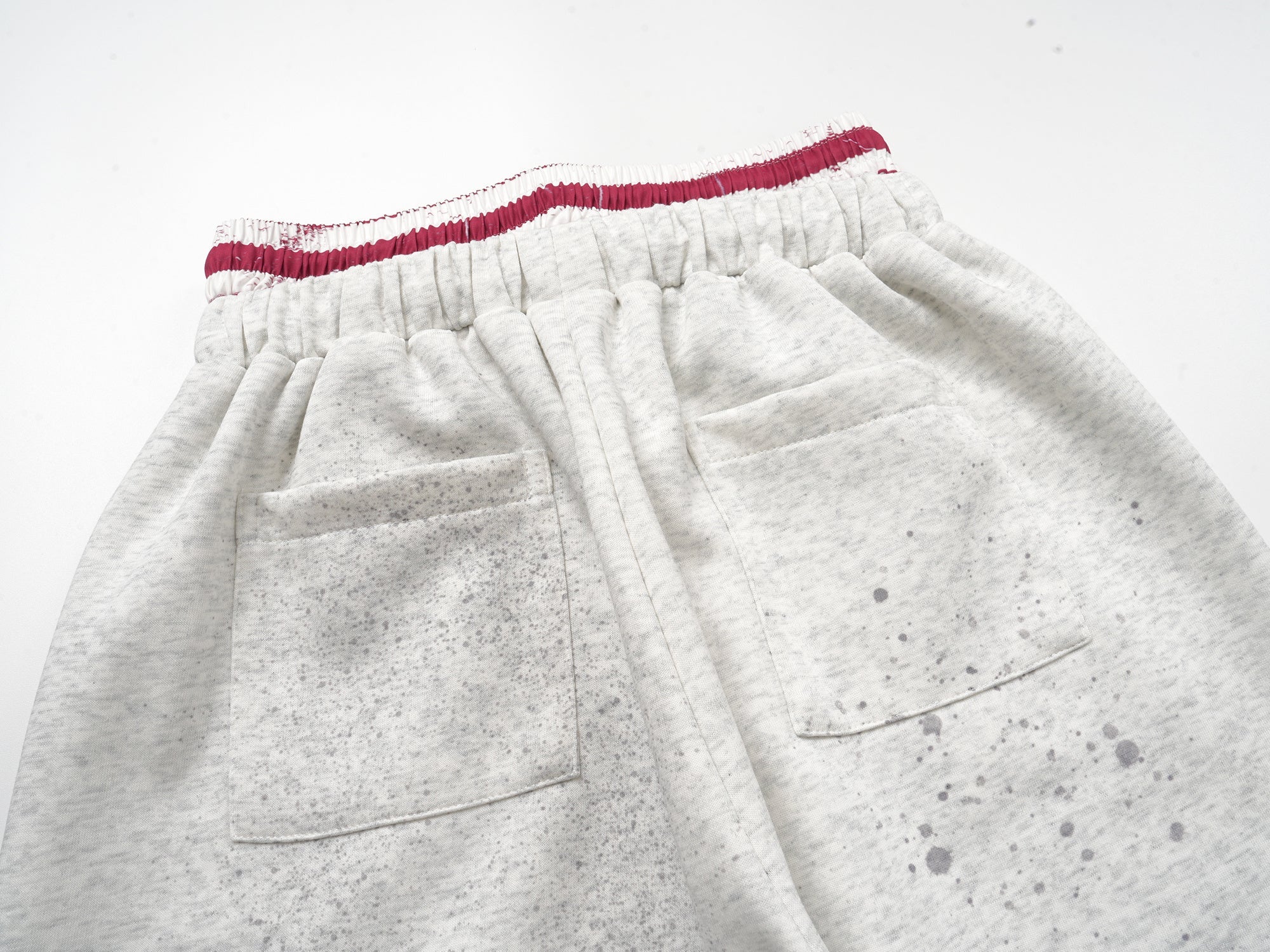USA Flag Print Wide-Leg Sweatpants | Vintage Streetwear