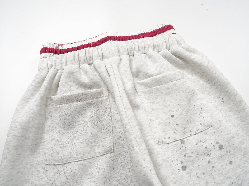 USA Flag Print Wide-Leg Sweatpants | Vintage Streetwear