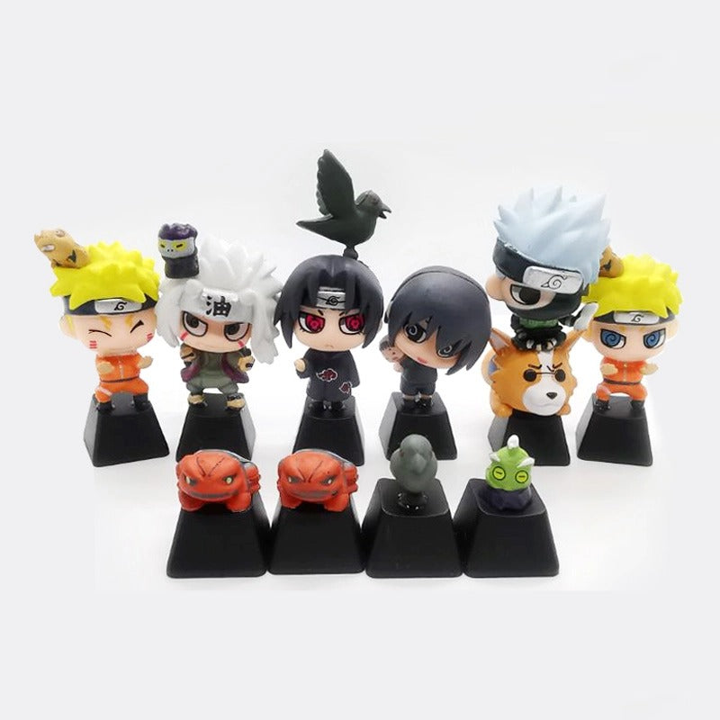 Ninja Masters Keycap Set – Naruto Characters | Custom Mechanical Keyboard Keycaps