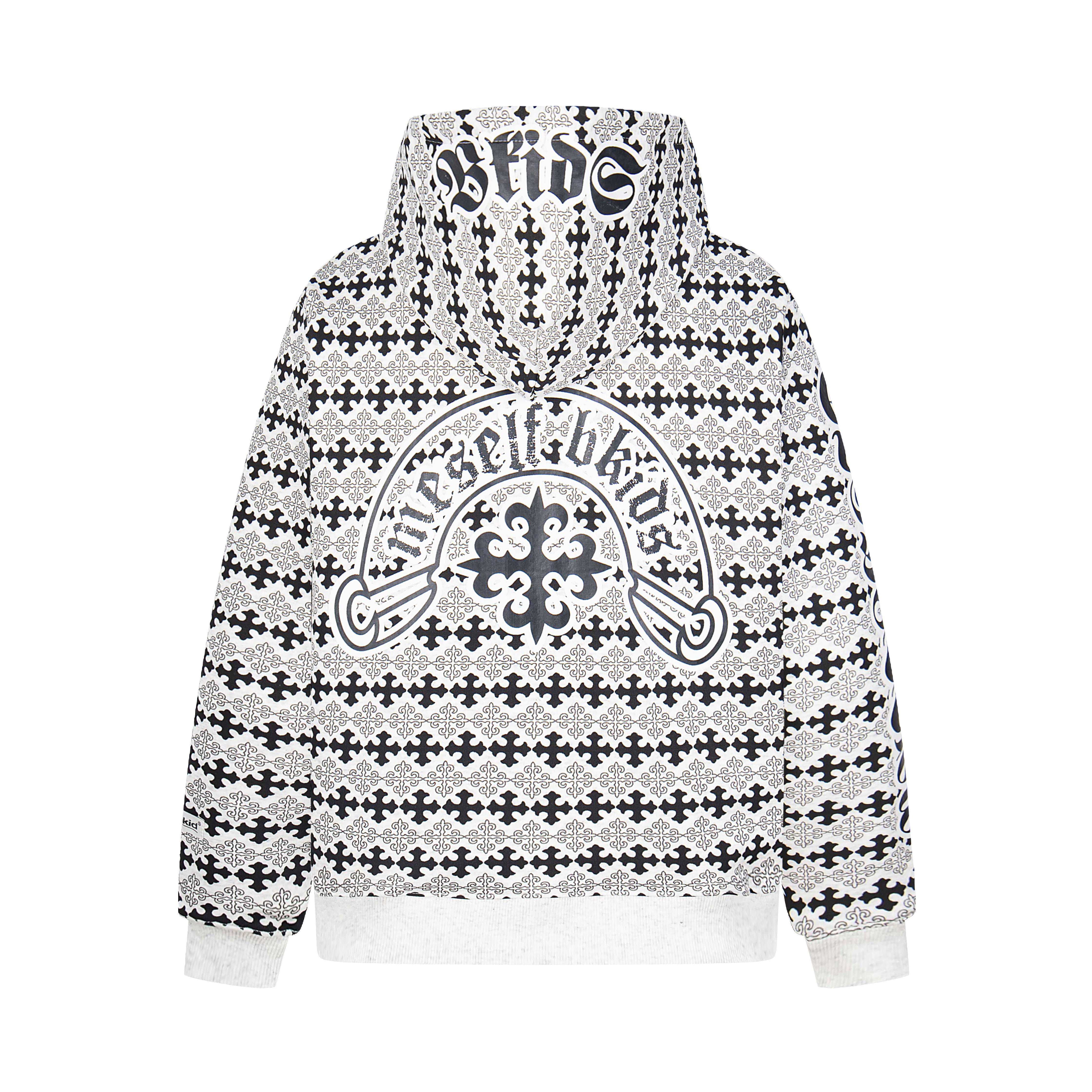 Gothic Cross Full-Zip Hoodie Y2K Streetwear | SEAKOFF – Seakoff