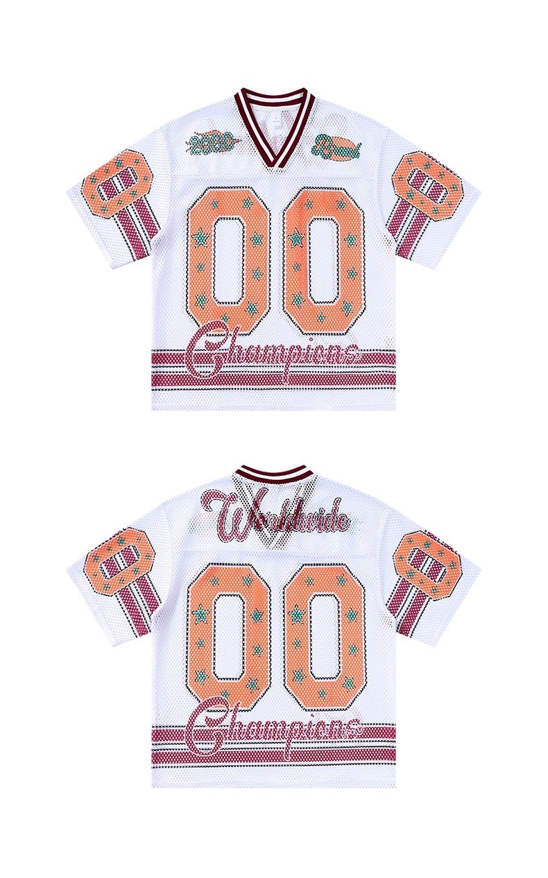 Omirad Champions 00 Mesh Jersey T-Shirt | Retro Streetwear
