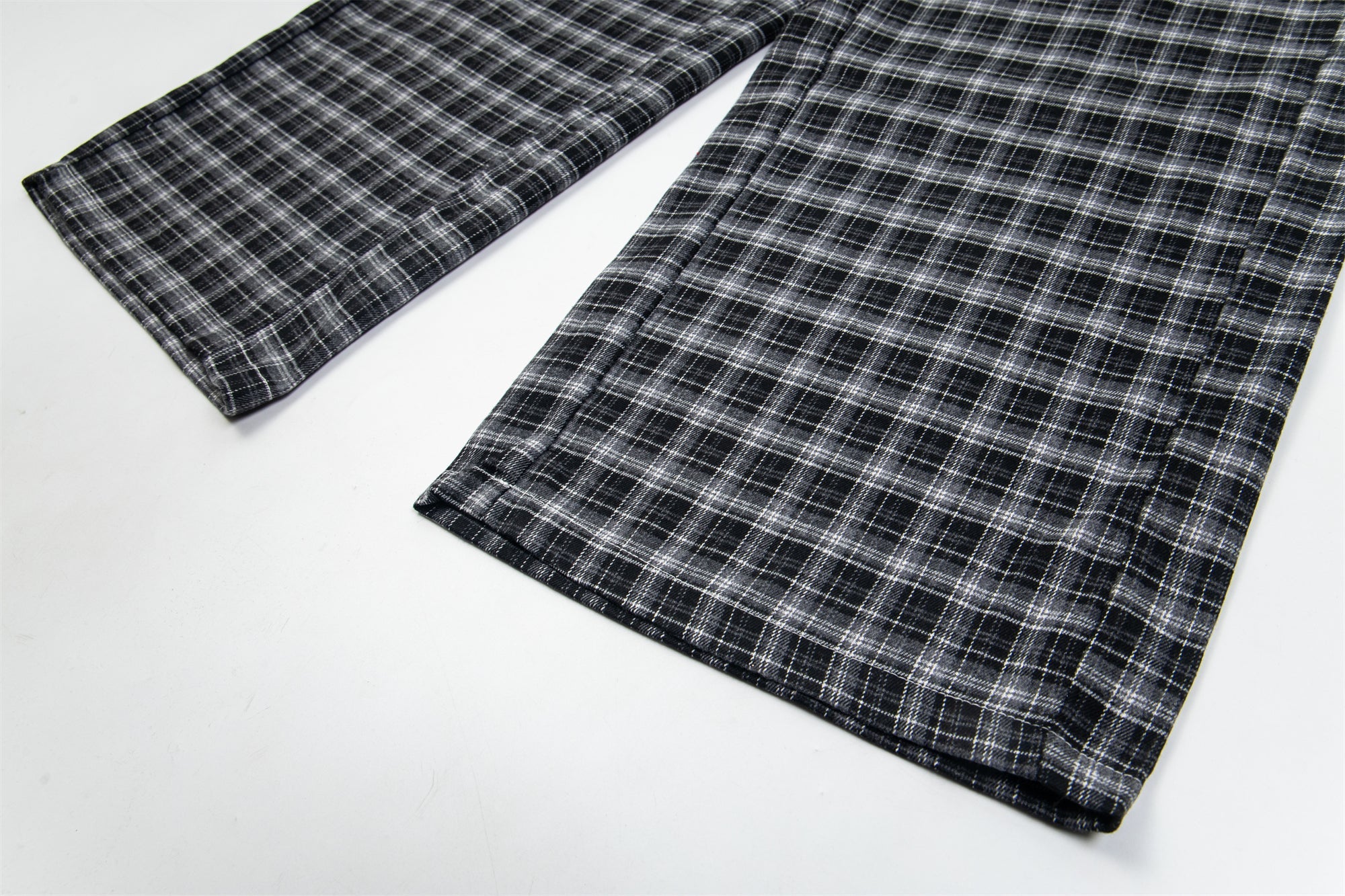 Made No Choice Plaid Wide-Leg Lounge Pants | 100% Cotton