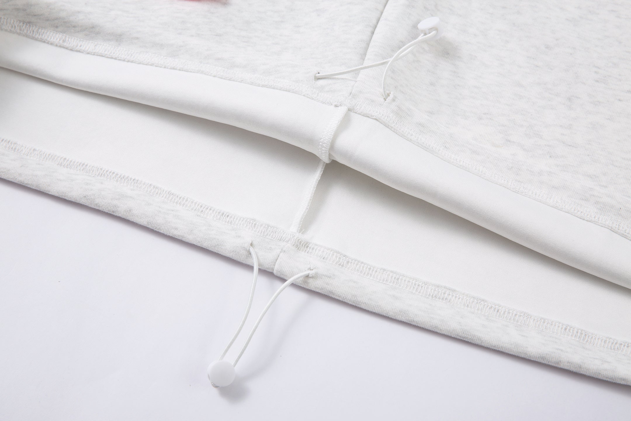 Color-Block Scarf Hooded Zip Jacket | Streetwear Hoodie