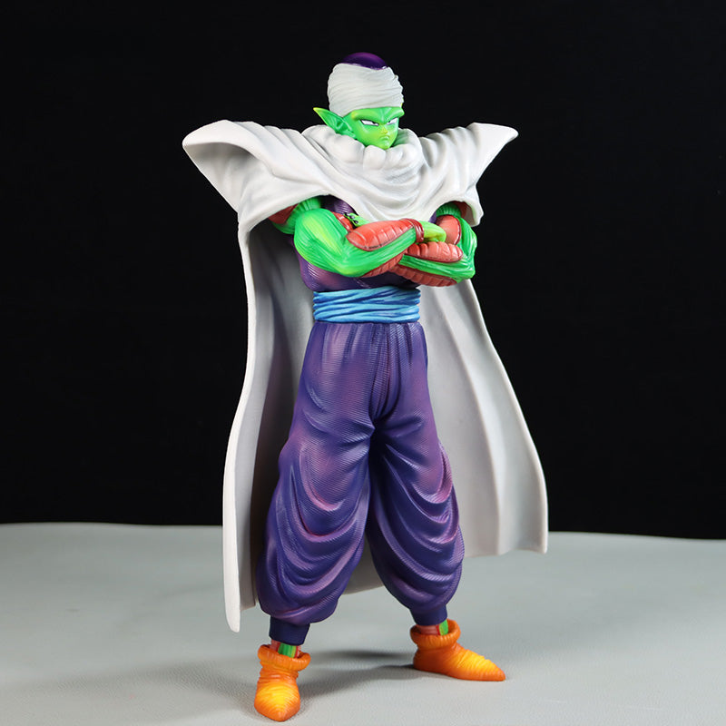 Dragon Ball Z Piccolo Figure – 32cm, 1.3kg – Classic Pose with Cloak and Orange Boots