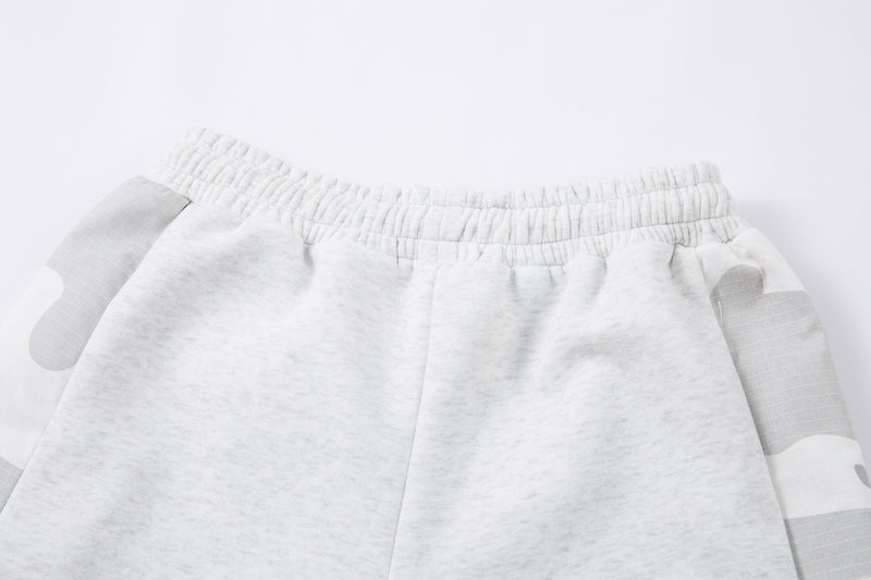 Omirad Camo Panel Wide-Leg Sweatpants | Street Style