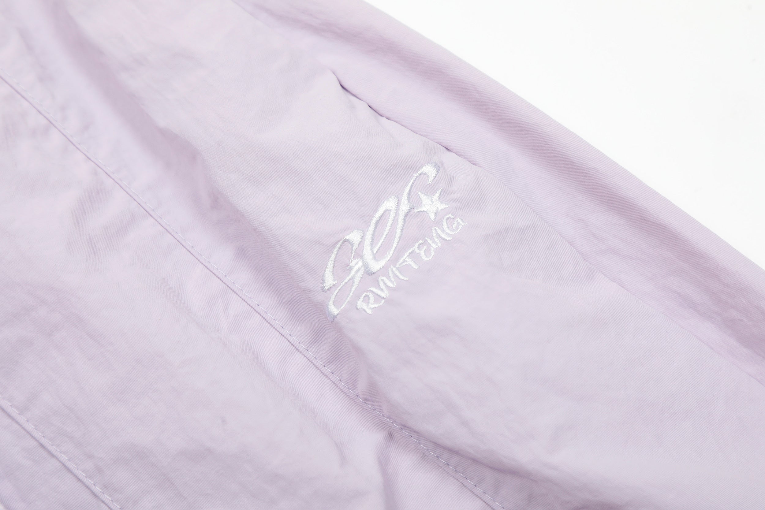 Pastel Nylon Stacked Balloon Pants | Streetwear Trousers