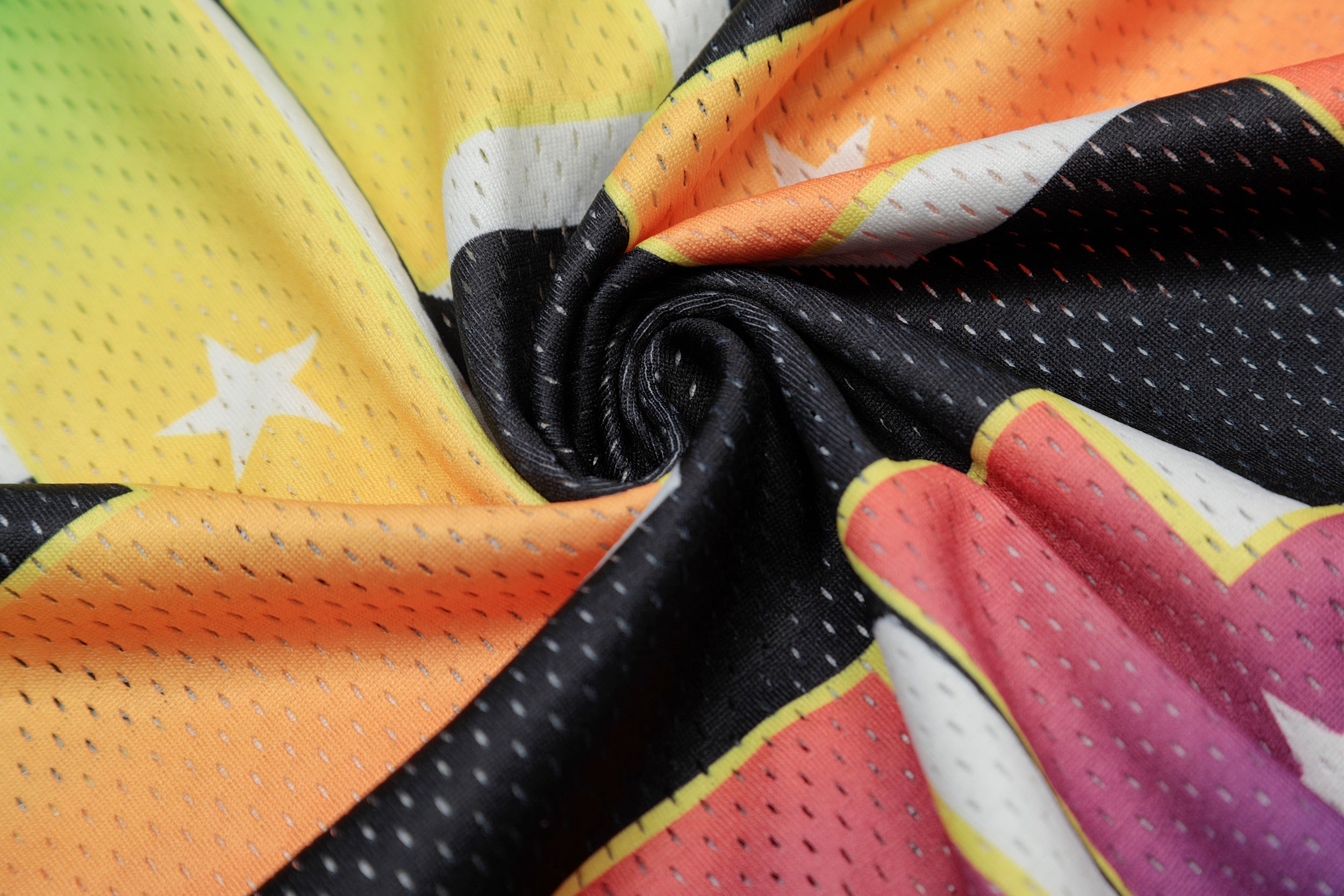 Rainbow Gradient Number 23 Football Jersey Top | GLFS Club