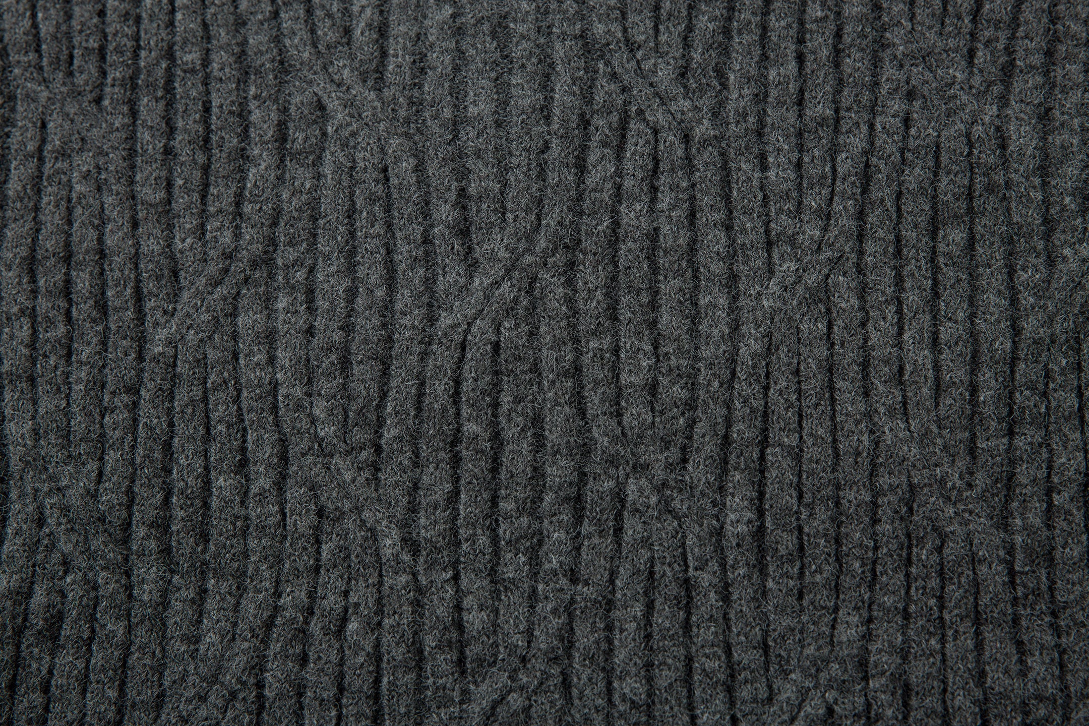 Distressed Ribbed Henley Knit Sweater | Grunge Streetwear