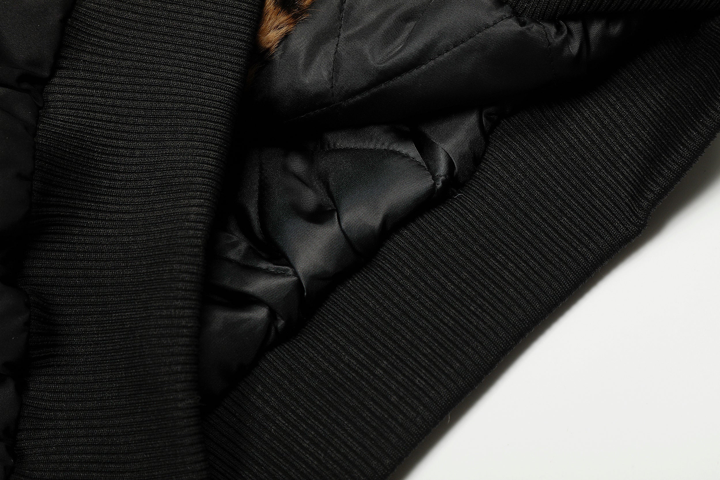 Faux-Fur Hooded Bomber Jacket | Military Streetwear
