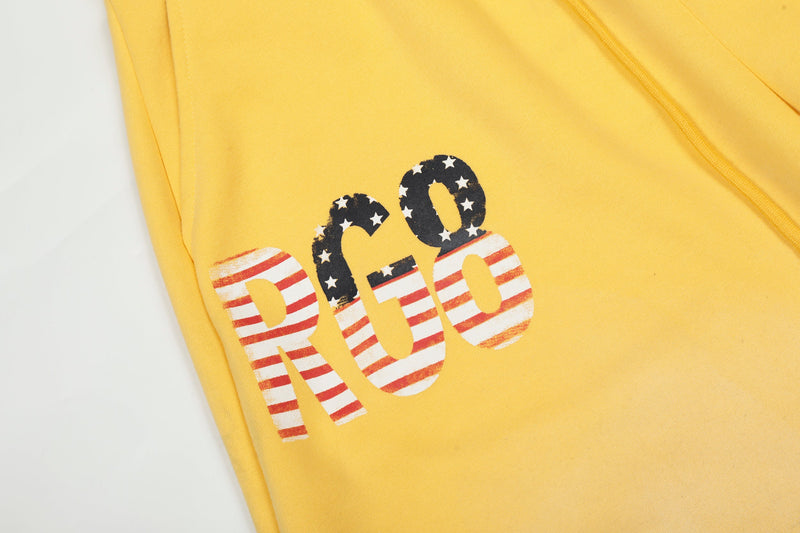 Omirad Gradient Logo Wide-Leg Sweatpants | Streetwear