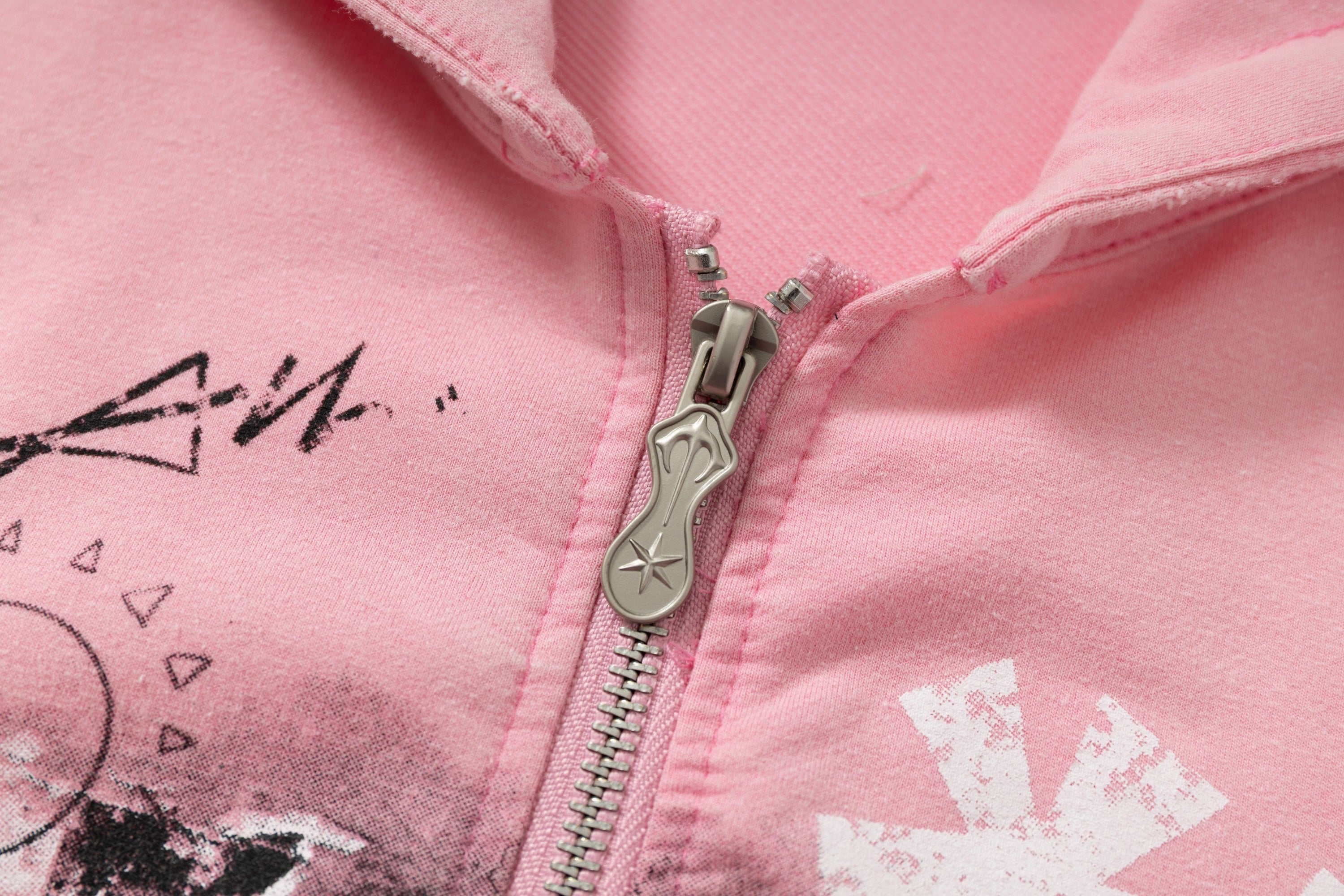 Omirad Gradient Graphic Zip Hoodie | Streetwear Statement