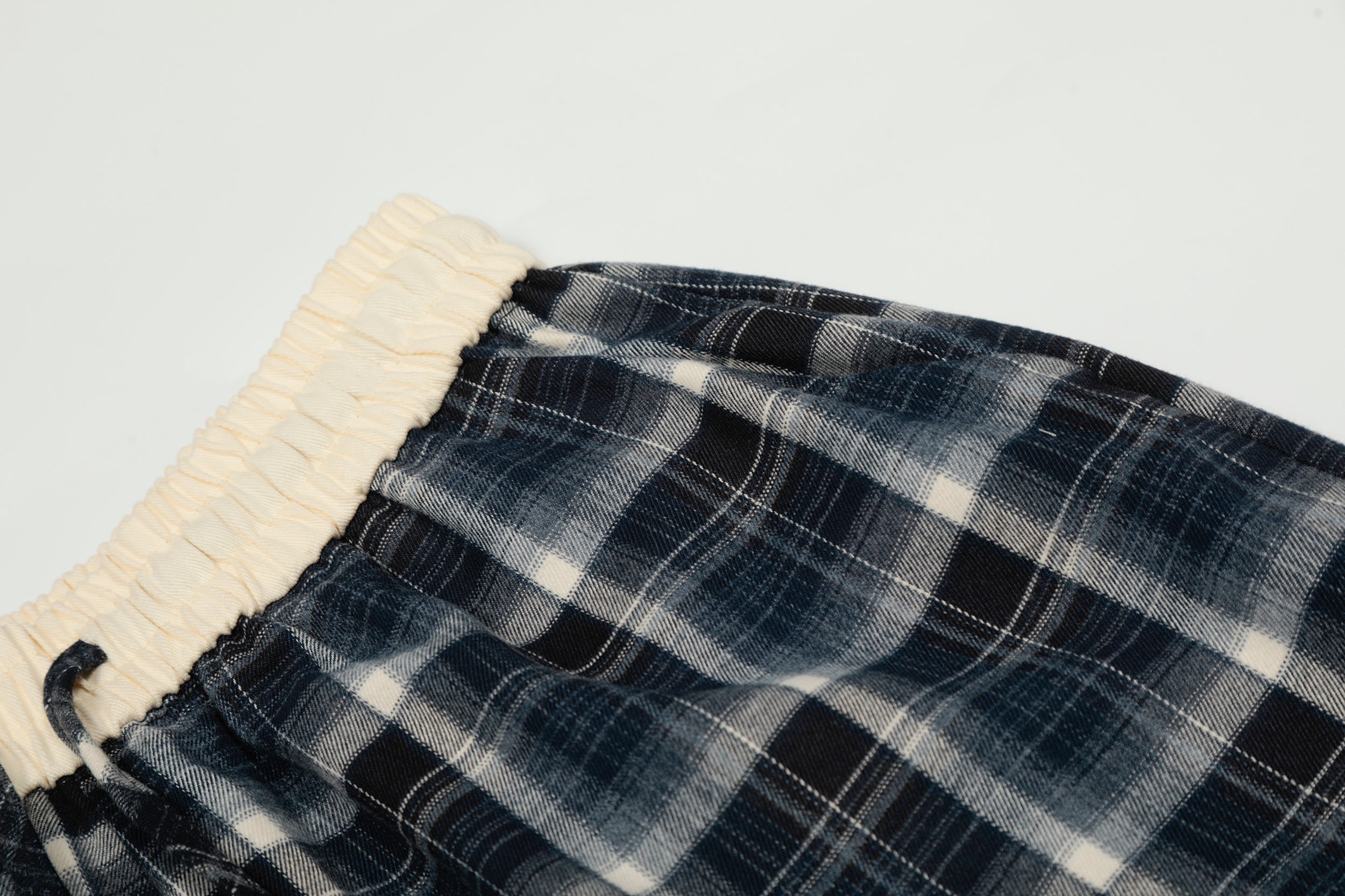 Plaid Cargo Wide-Leg Pants | Patchwork Streetwear Trousers