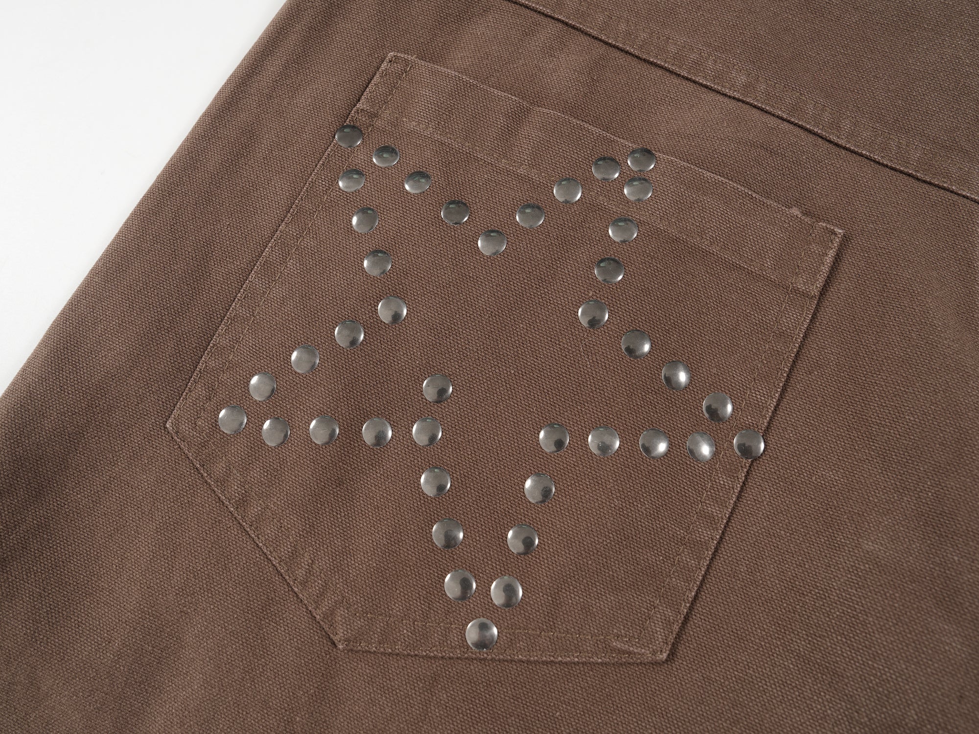 Wide-Leg Jeans with Rhinestone Star Back Pockets | SEAKOFF