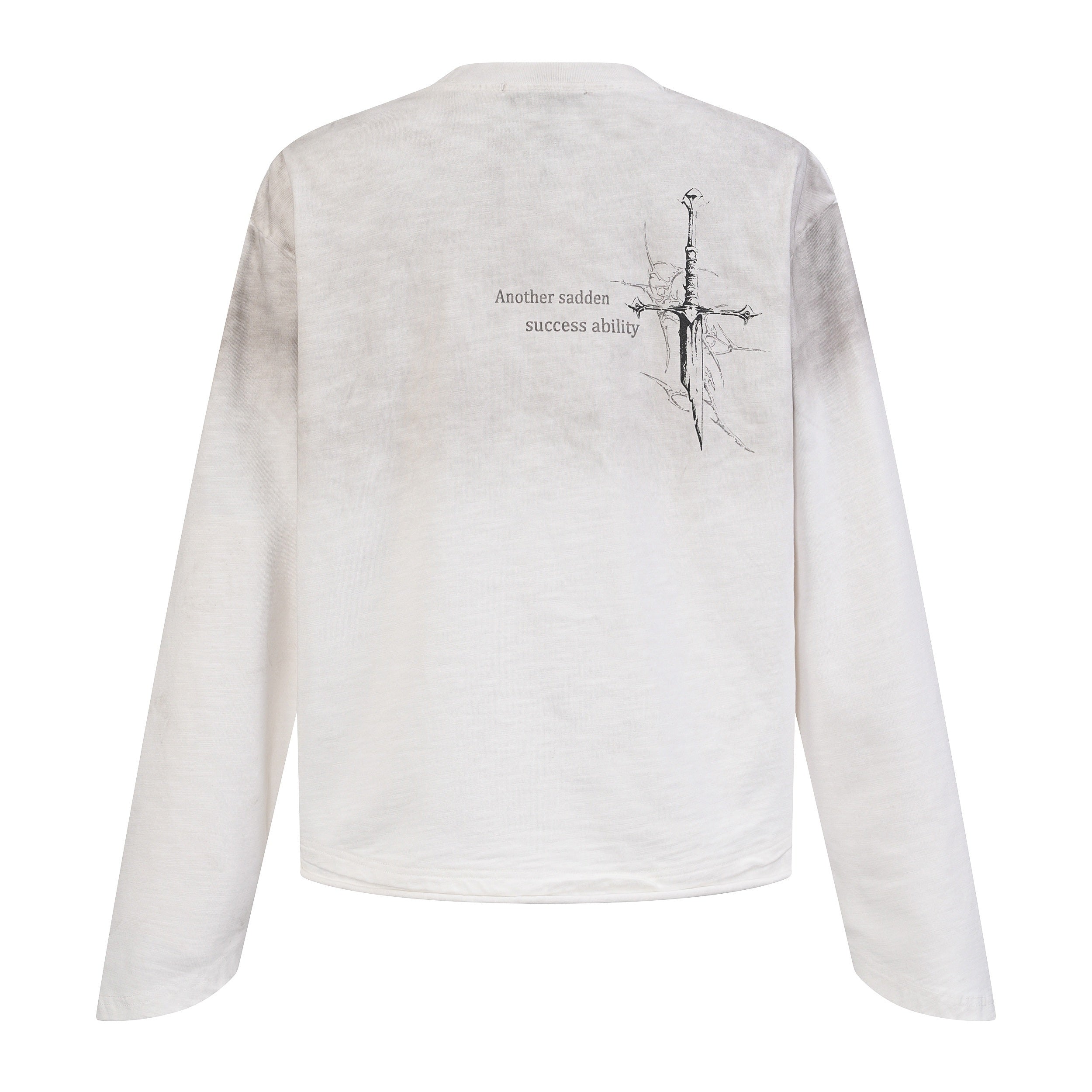 Omirad Freedom Sketch Long Sleeve Tee | Vintage Washed Cotton