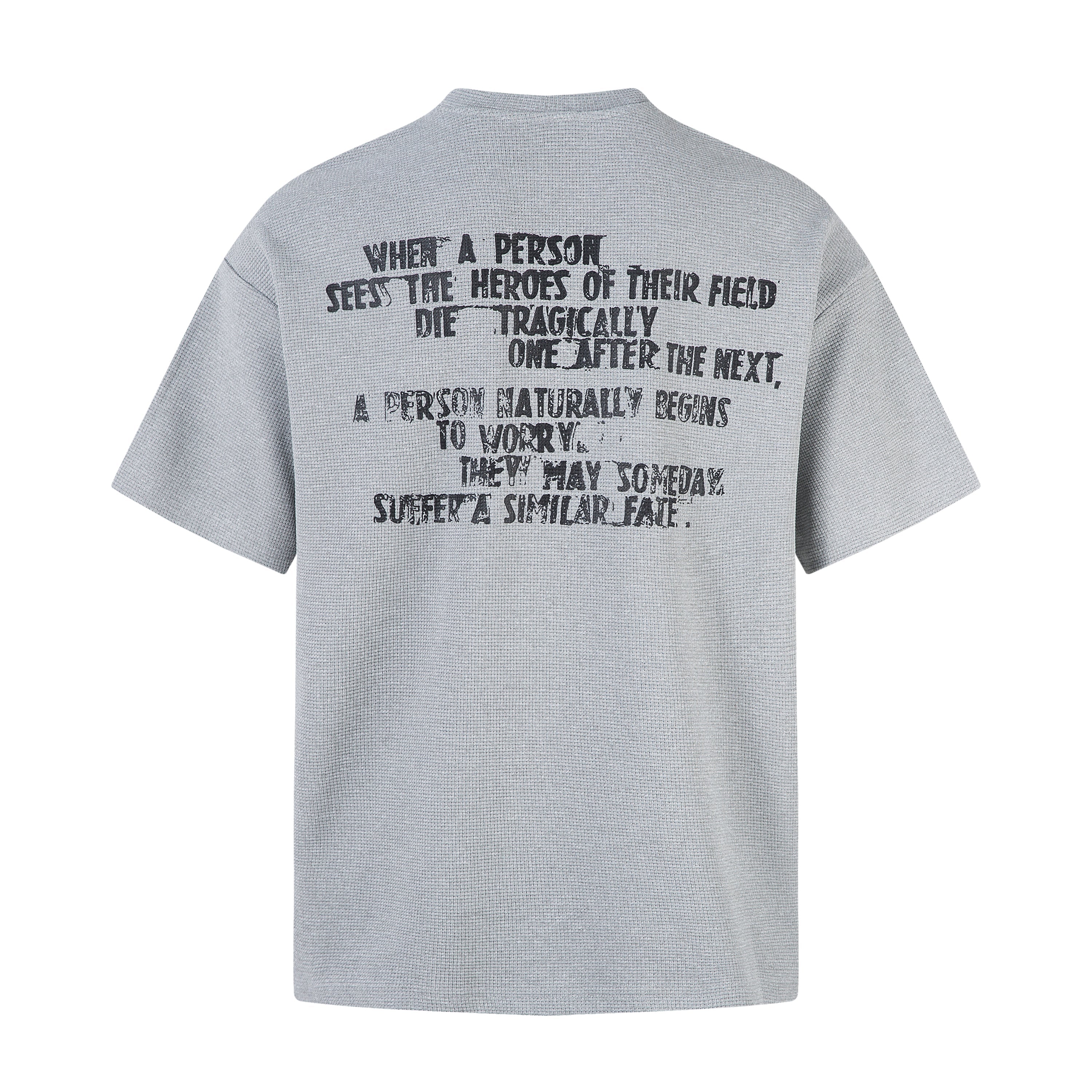 Omirad Half-Zip Neck Graphic T-Shirt | Streetwear Tee