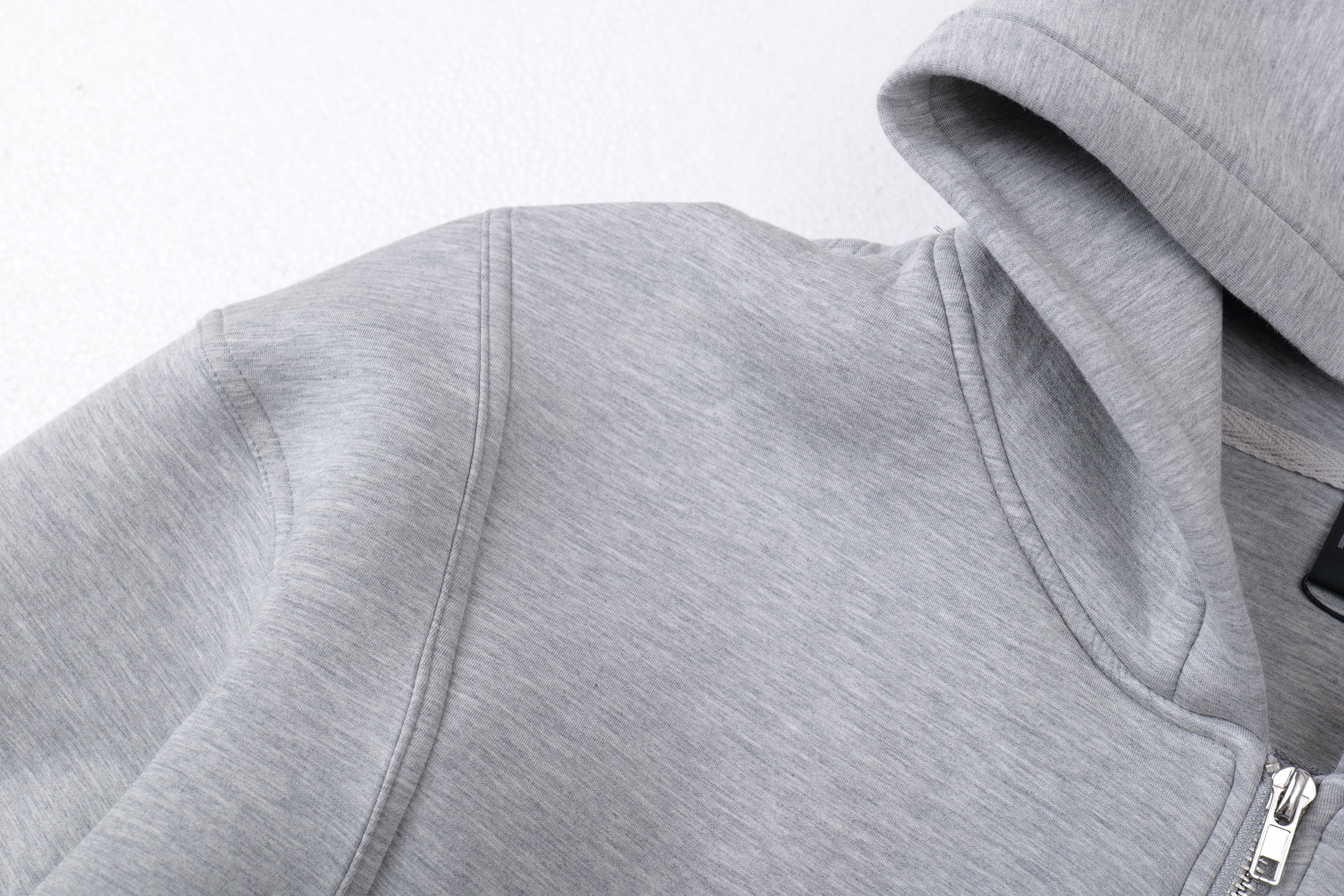 Omirad Minimal Recycled Zip-Up Hoodie | Structured Streetwear