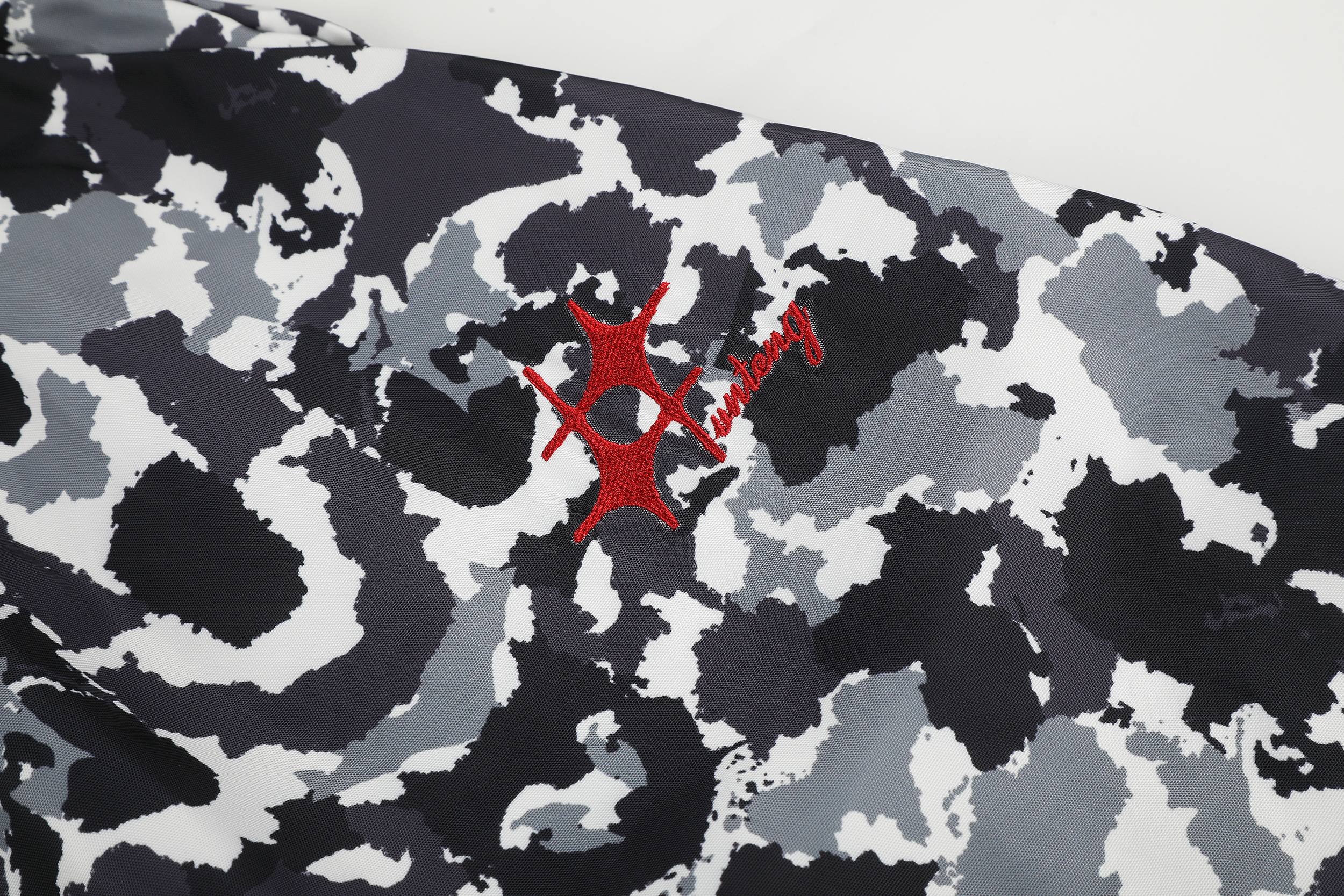 Abstract Camo Wide-Leg Sweatpants | Oversized Streetwear