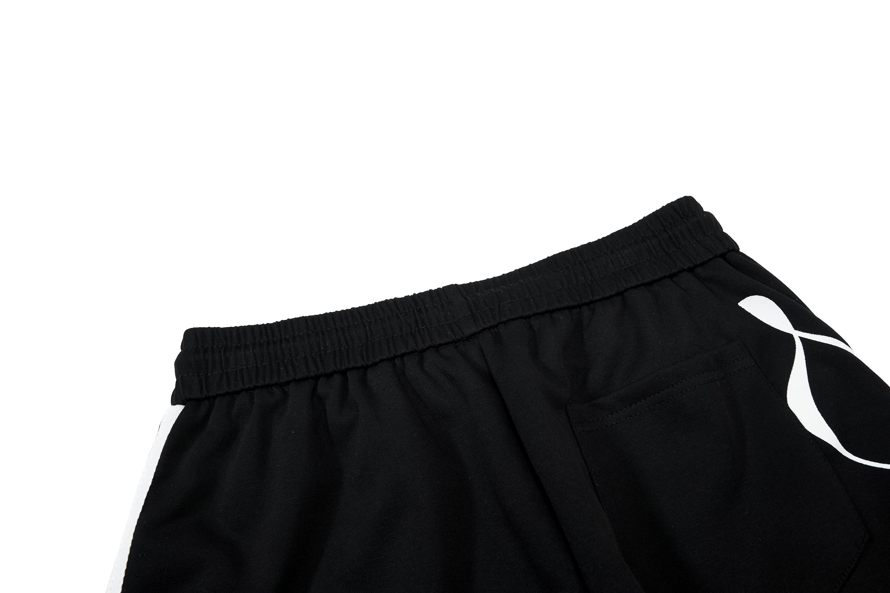 Omirad Script Stripe Wide-Leg Sweatpants | Streetwear